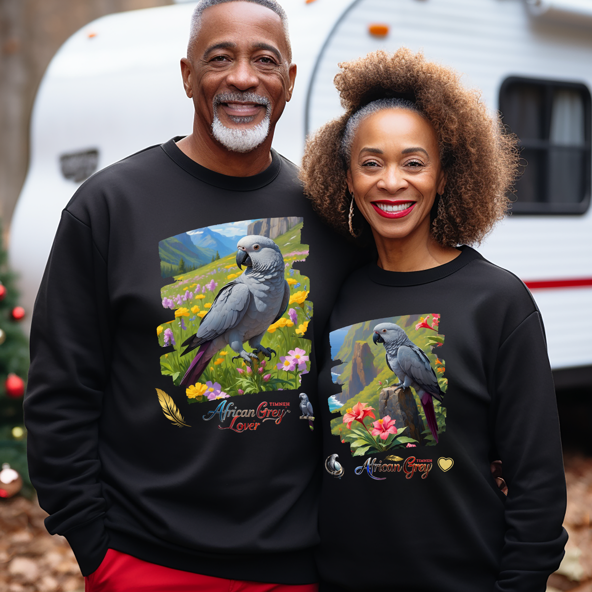 African Grey Timneh Lover Sweatshirt