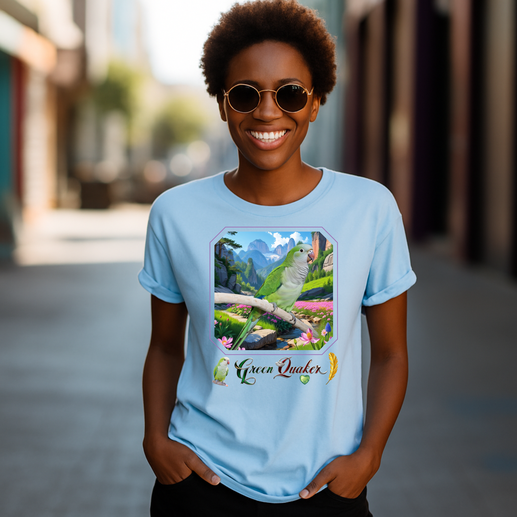 Nature Green Quaker T-Shirt