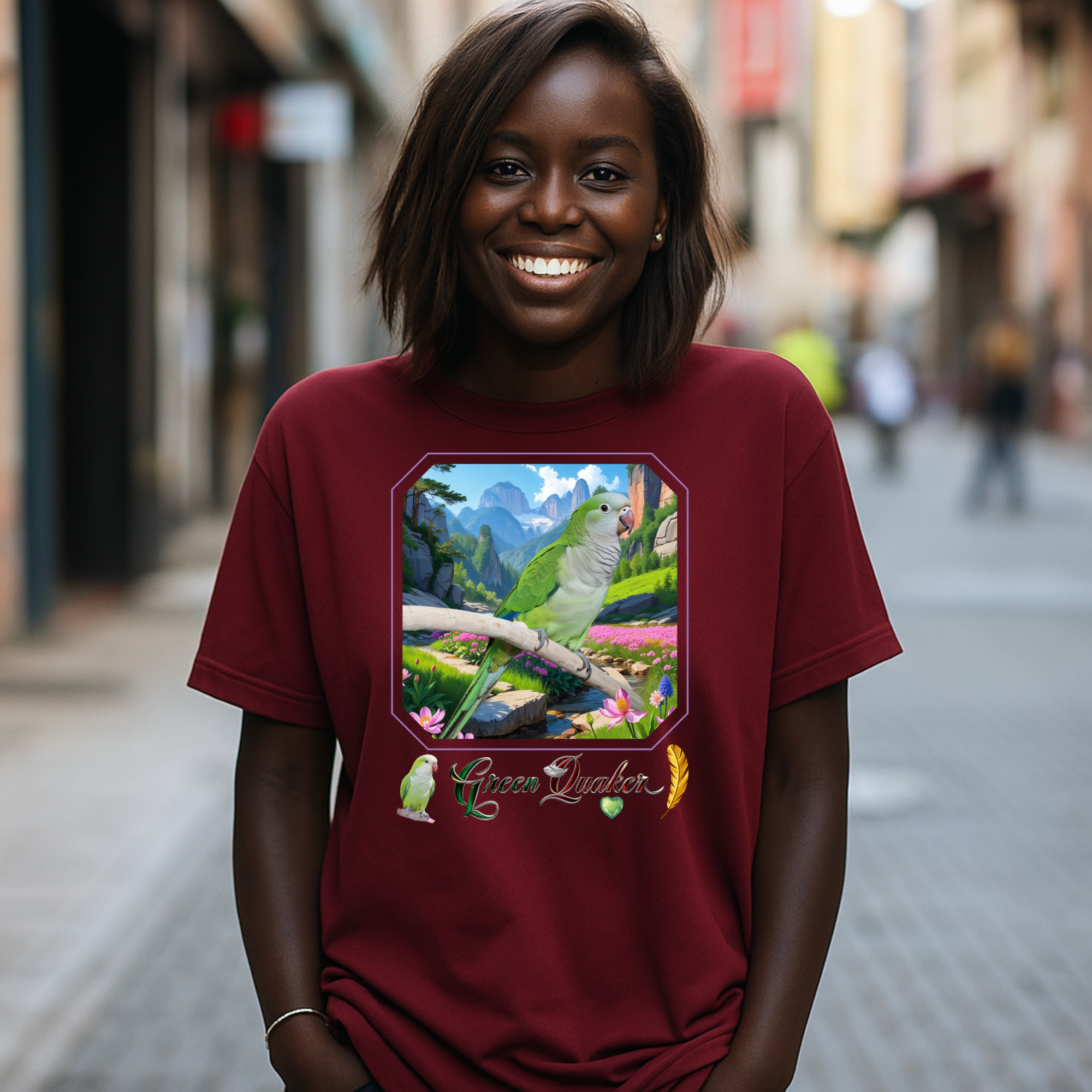 Nature Green Quaker T-Shirt