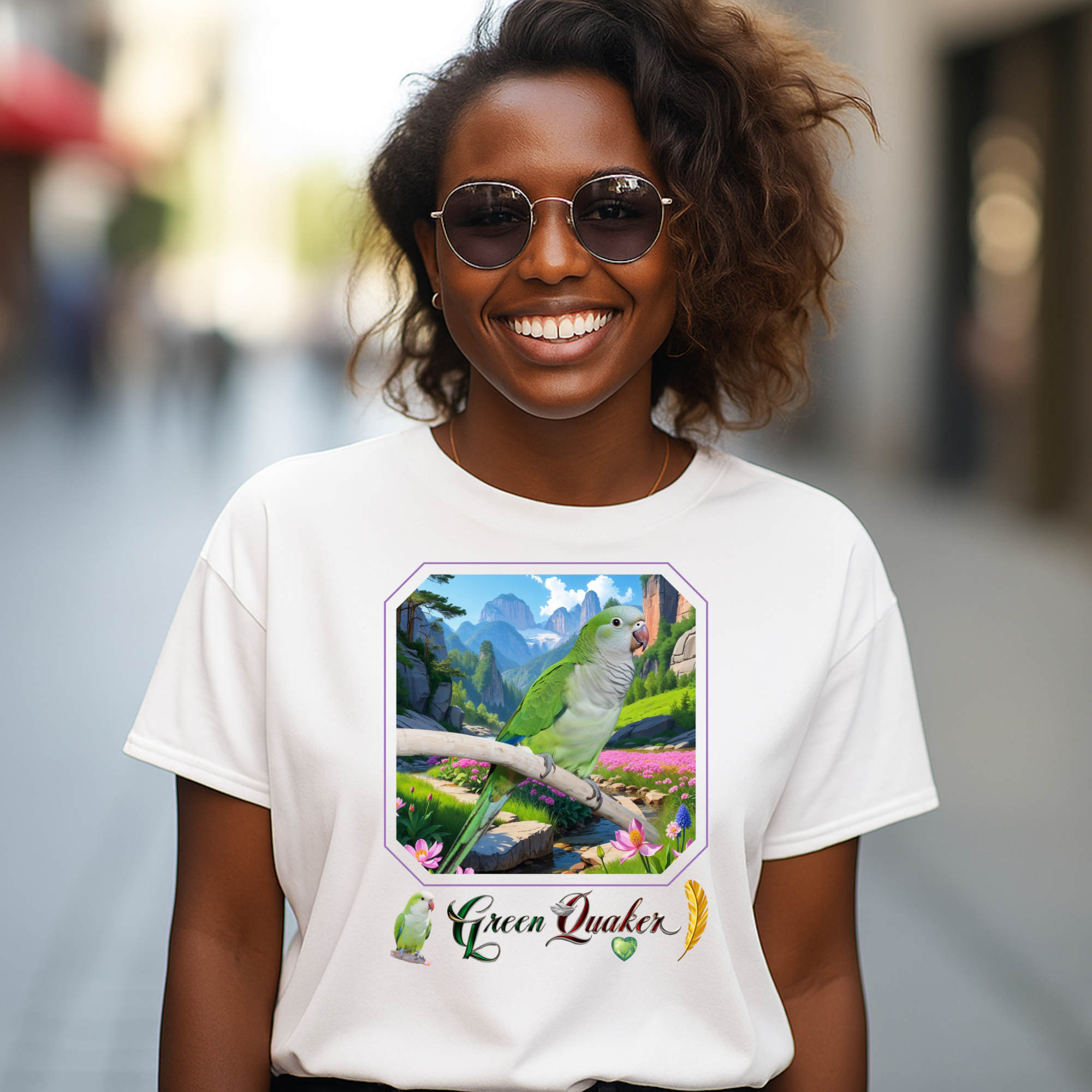 Nature Green Quaker T-Shirt