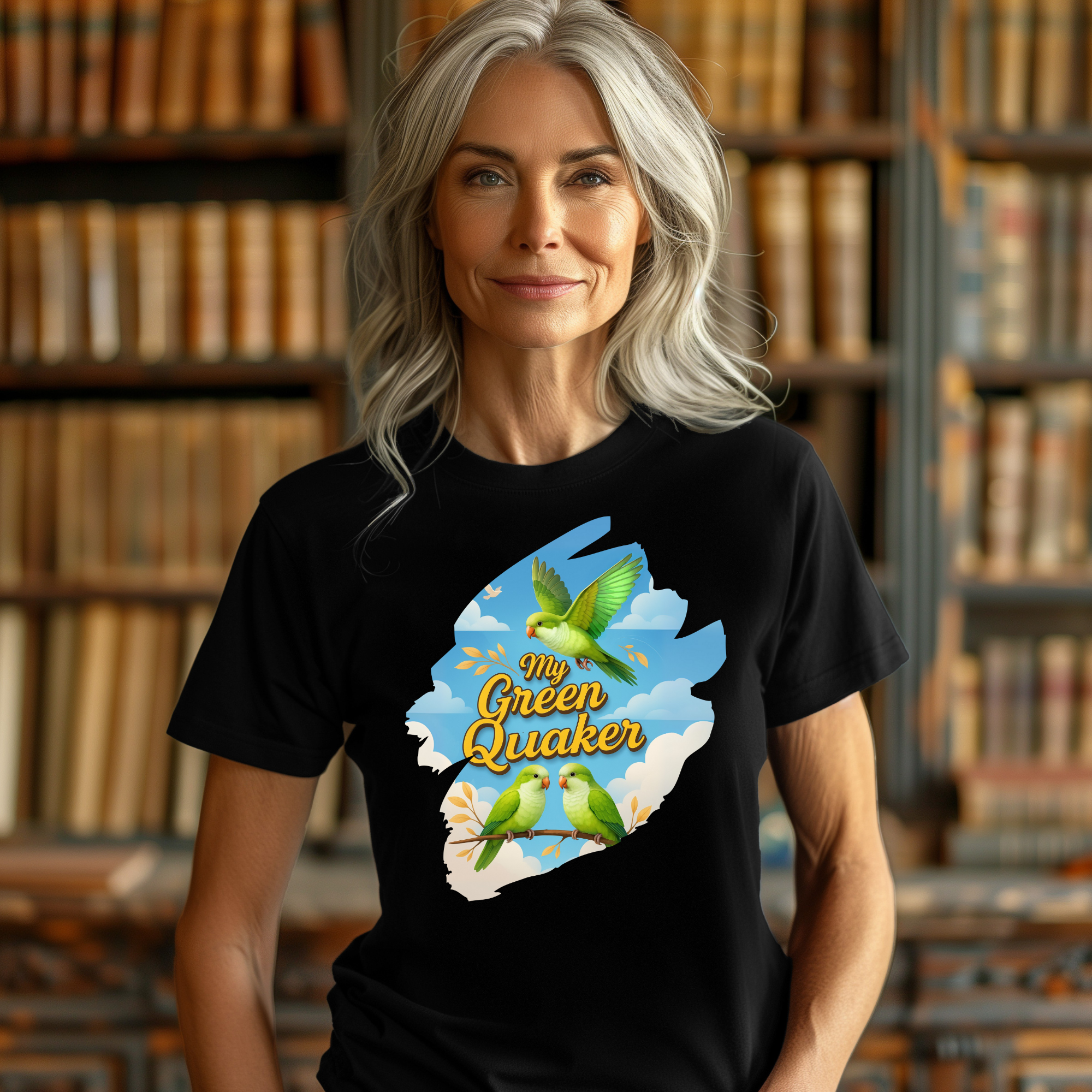 My Green Quaker Flying T-Shirt
