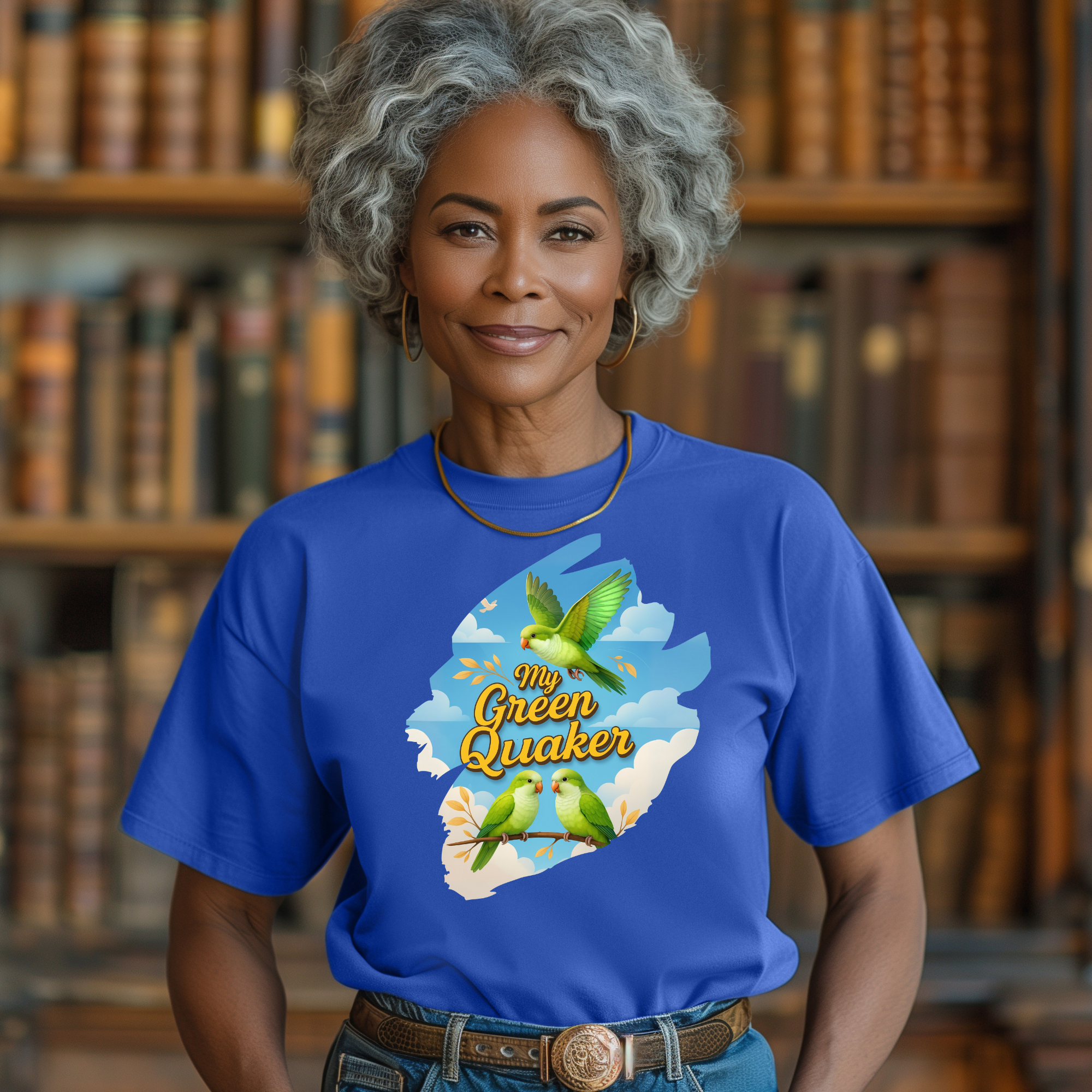 My Green Quaker Flying T-Shirt