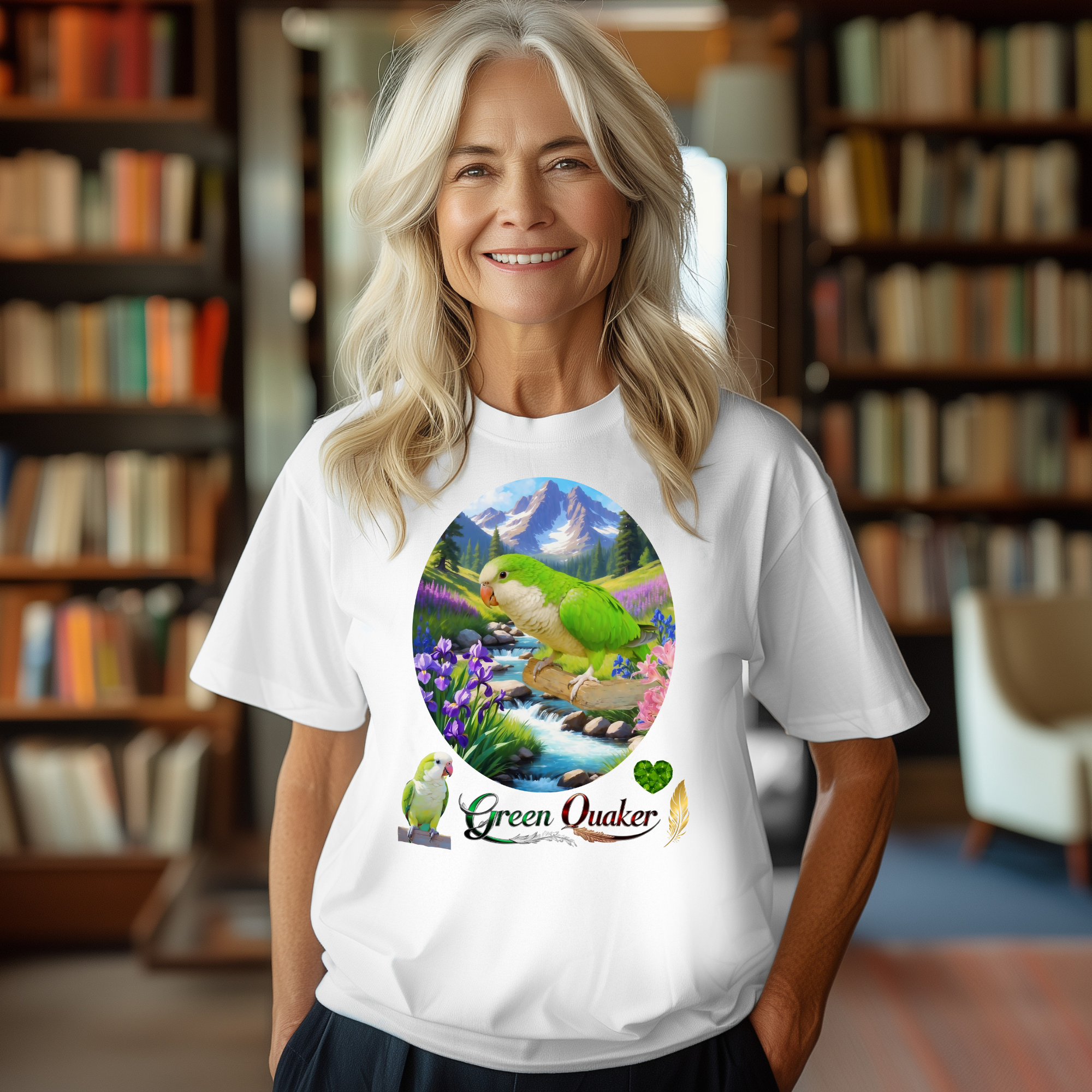 Nature Green Quaker T-Shirt