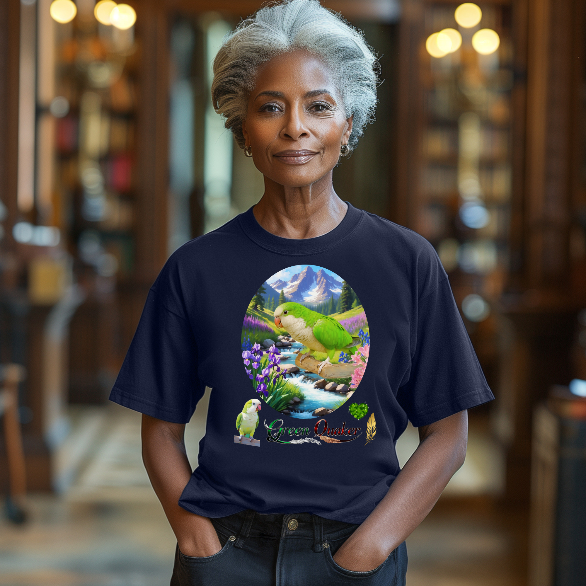Nature Green Quaker T-Shirt