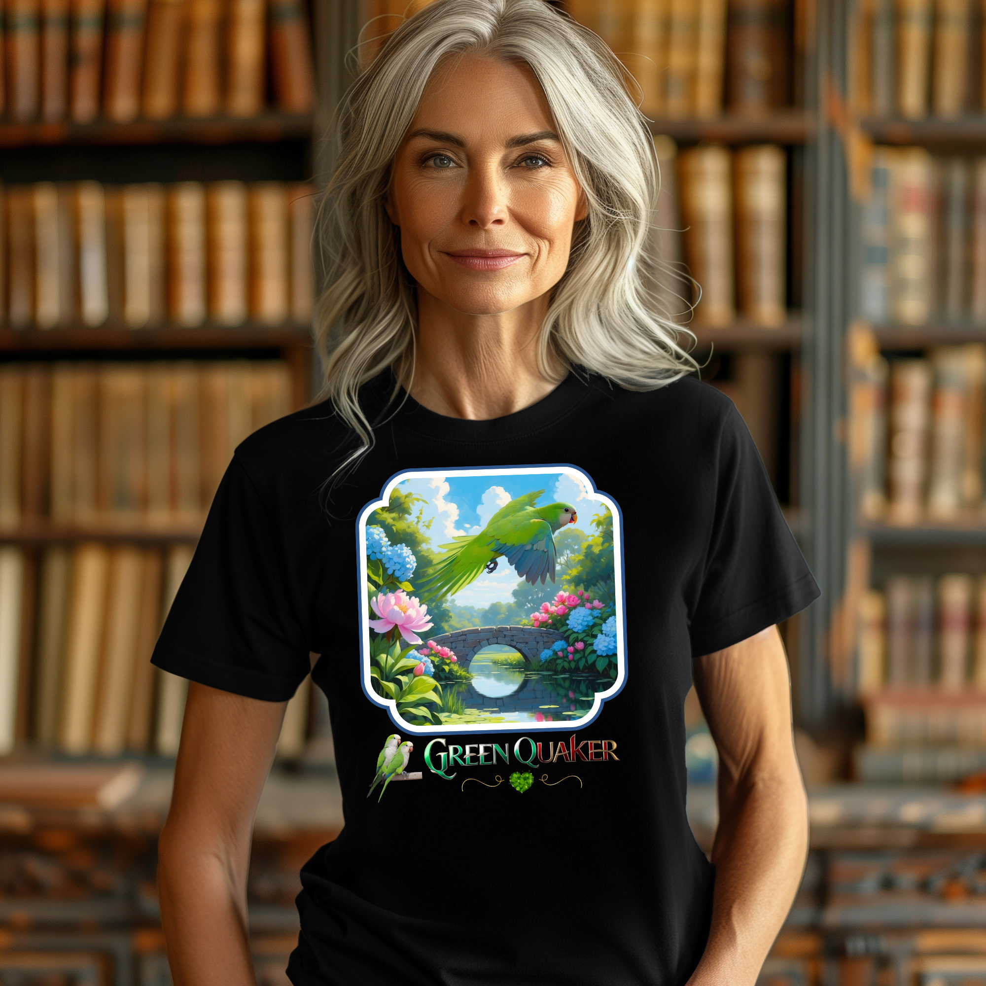 Green Quaker Bridge T-Shirt