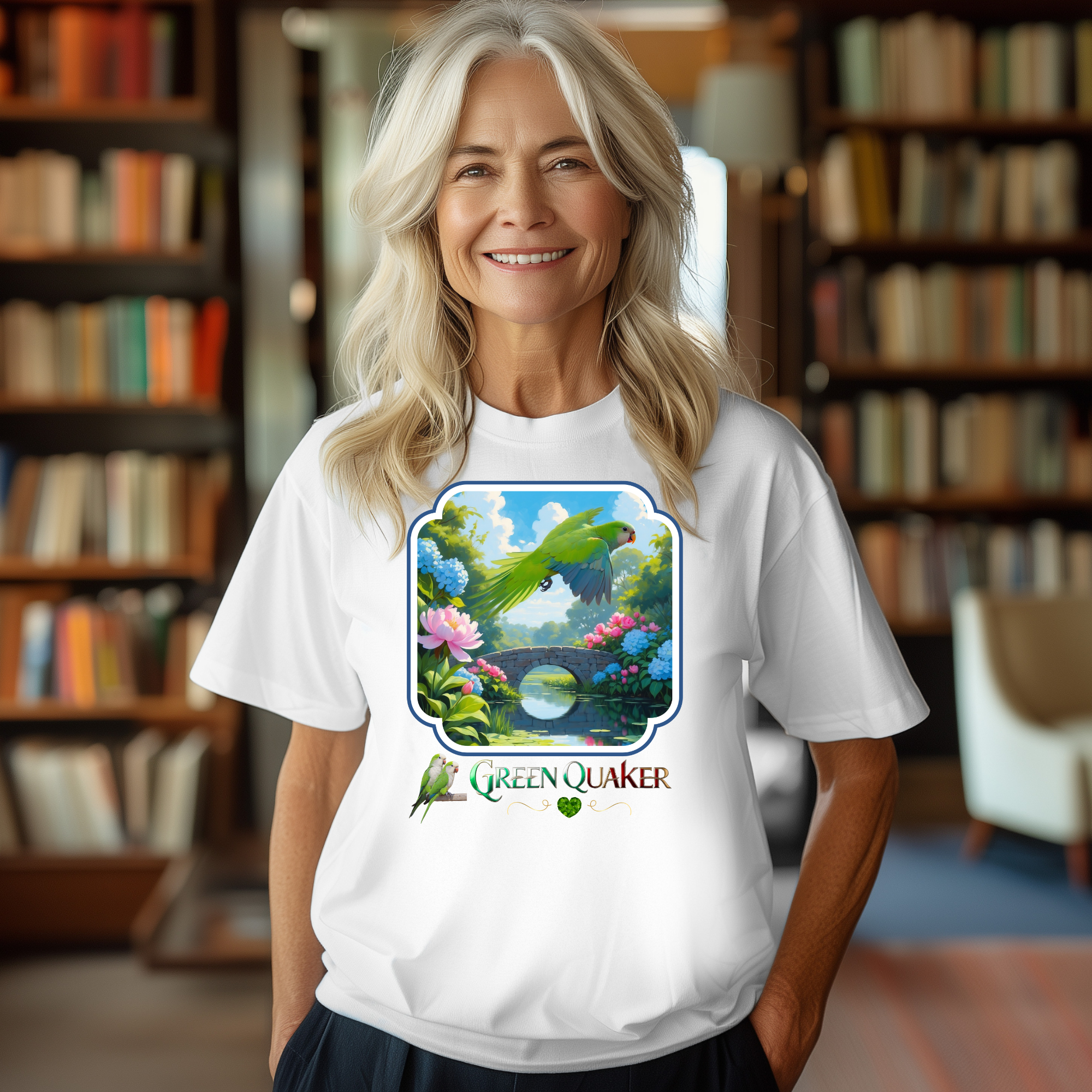 Green Quaker Bridge T-Shirt