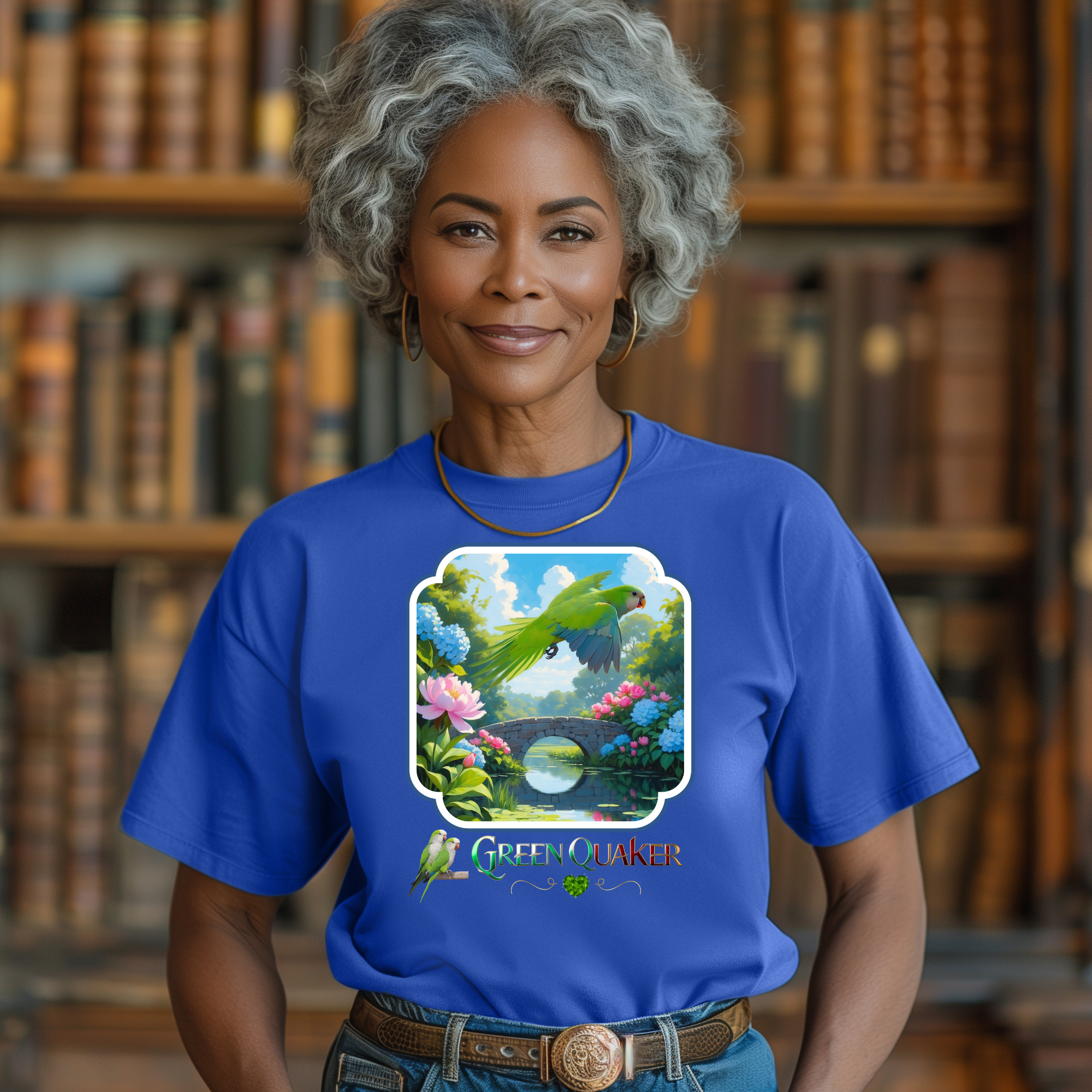 Green Quaker Bridge T-Shirt