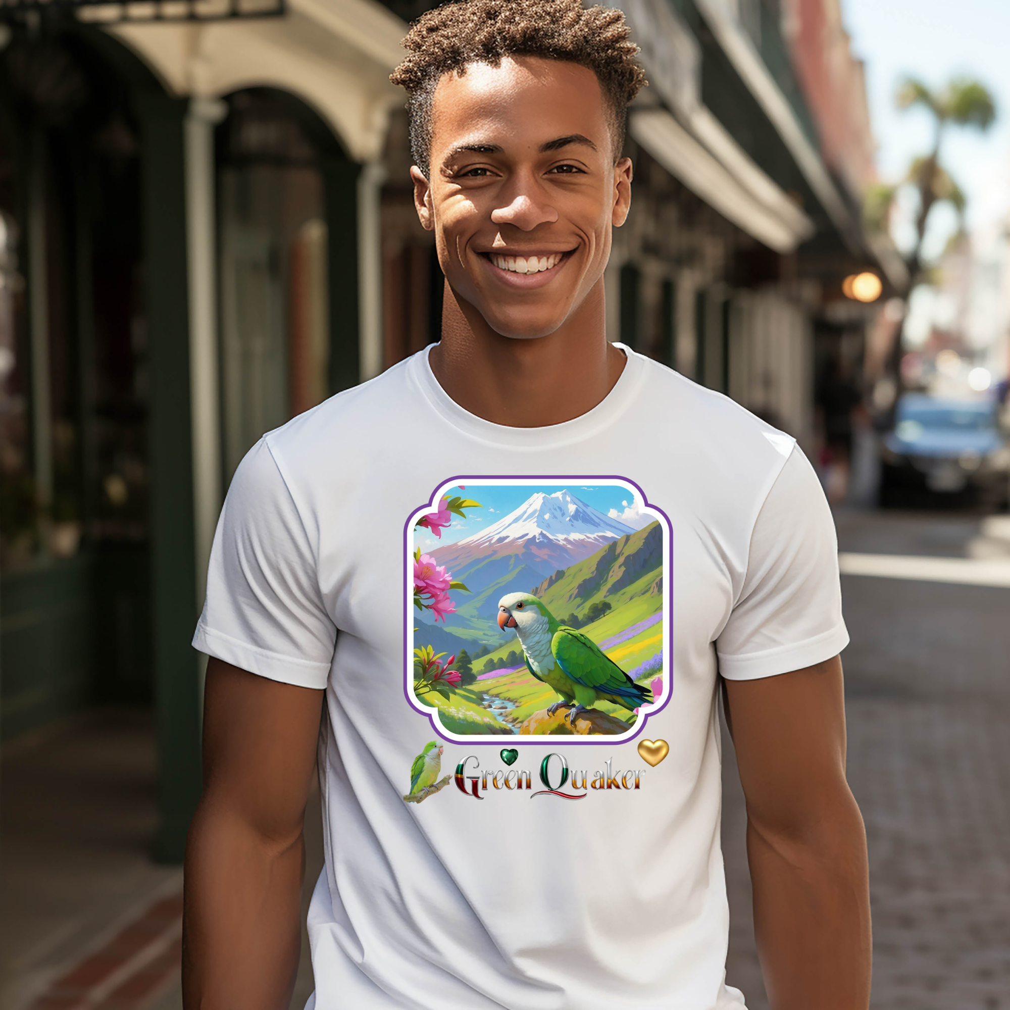 Green Quaker Mountain T-Shirt