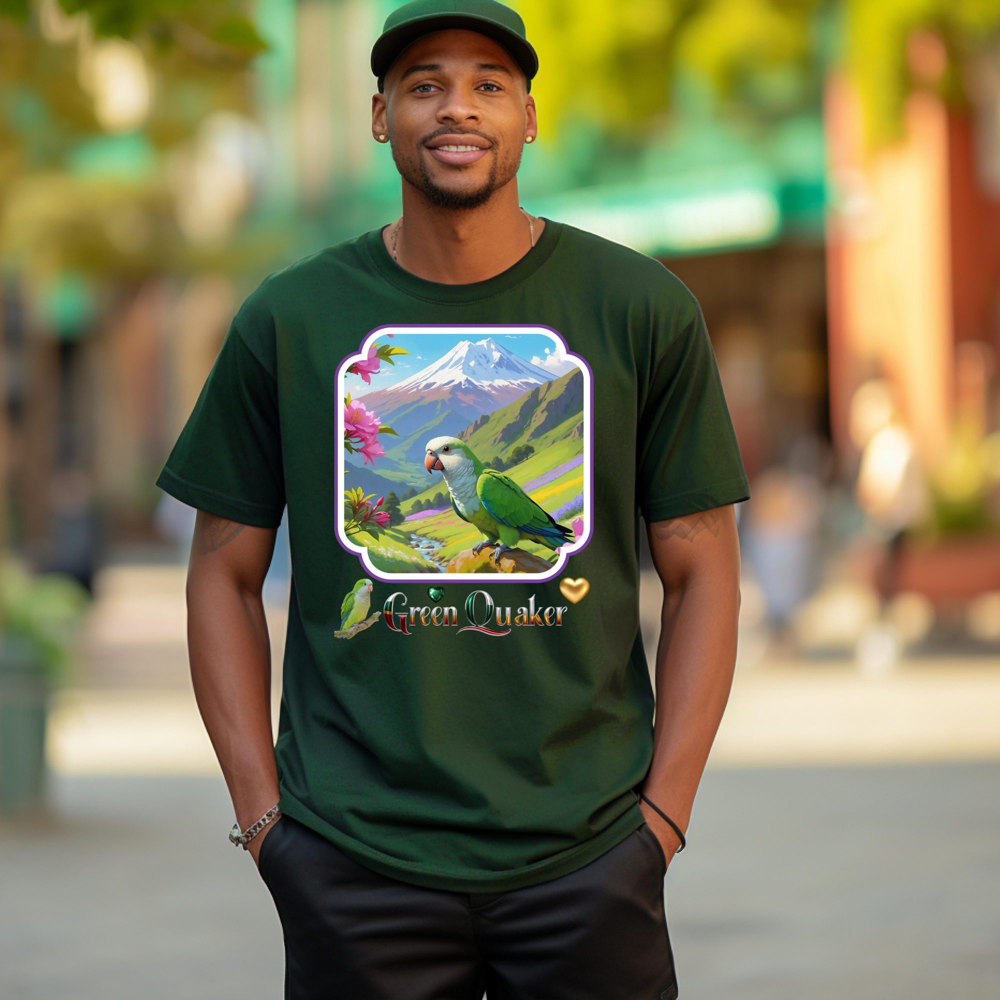 Green Quaker Mountain T-Shirt