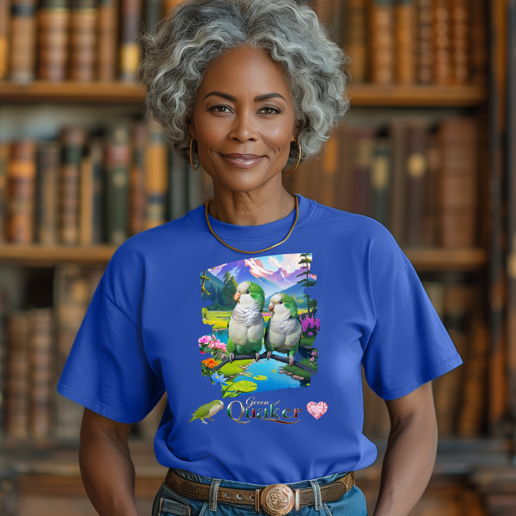 Green Quaker Nature T-Shirt
