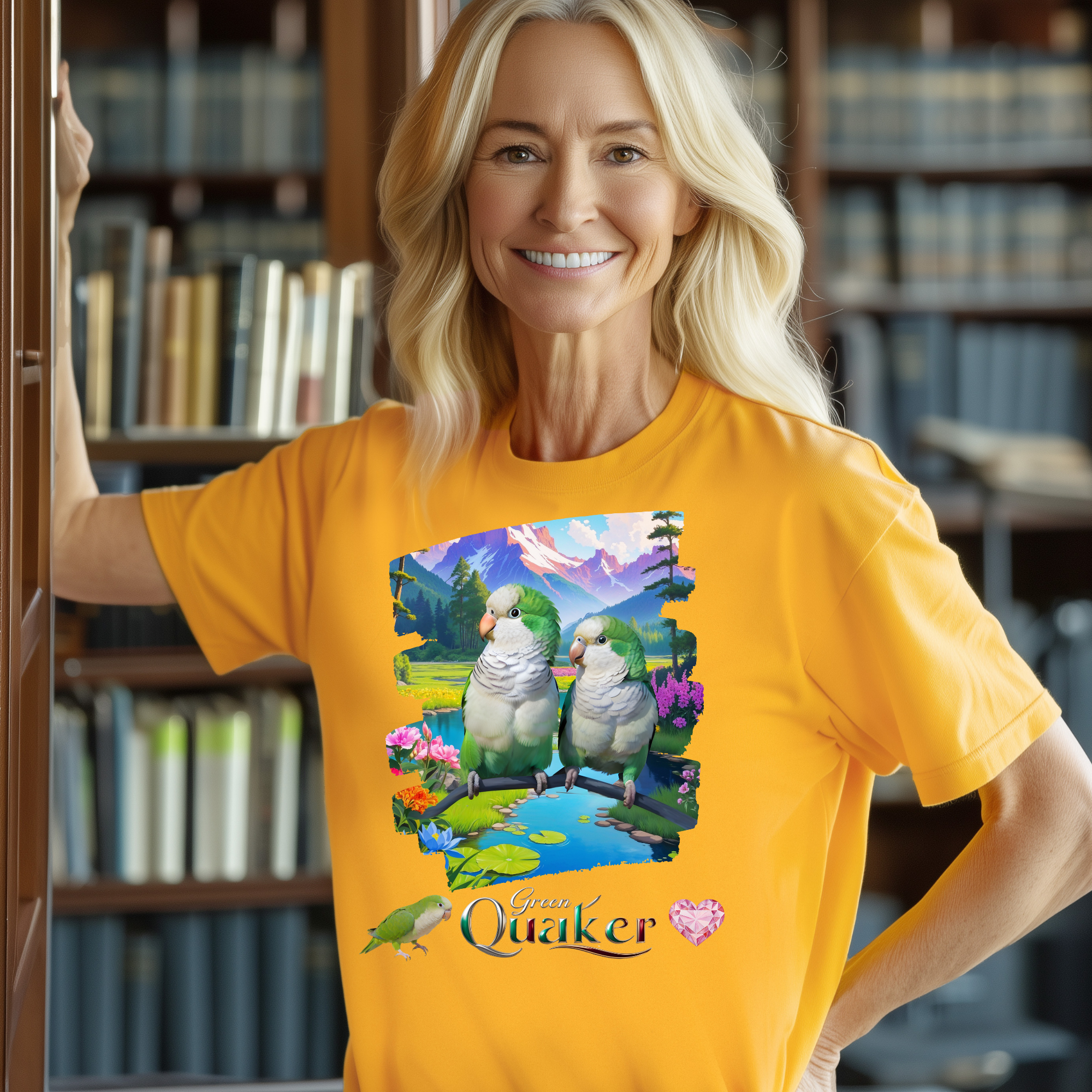 Green Quaker Nature T-Shirt