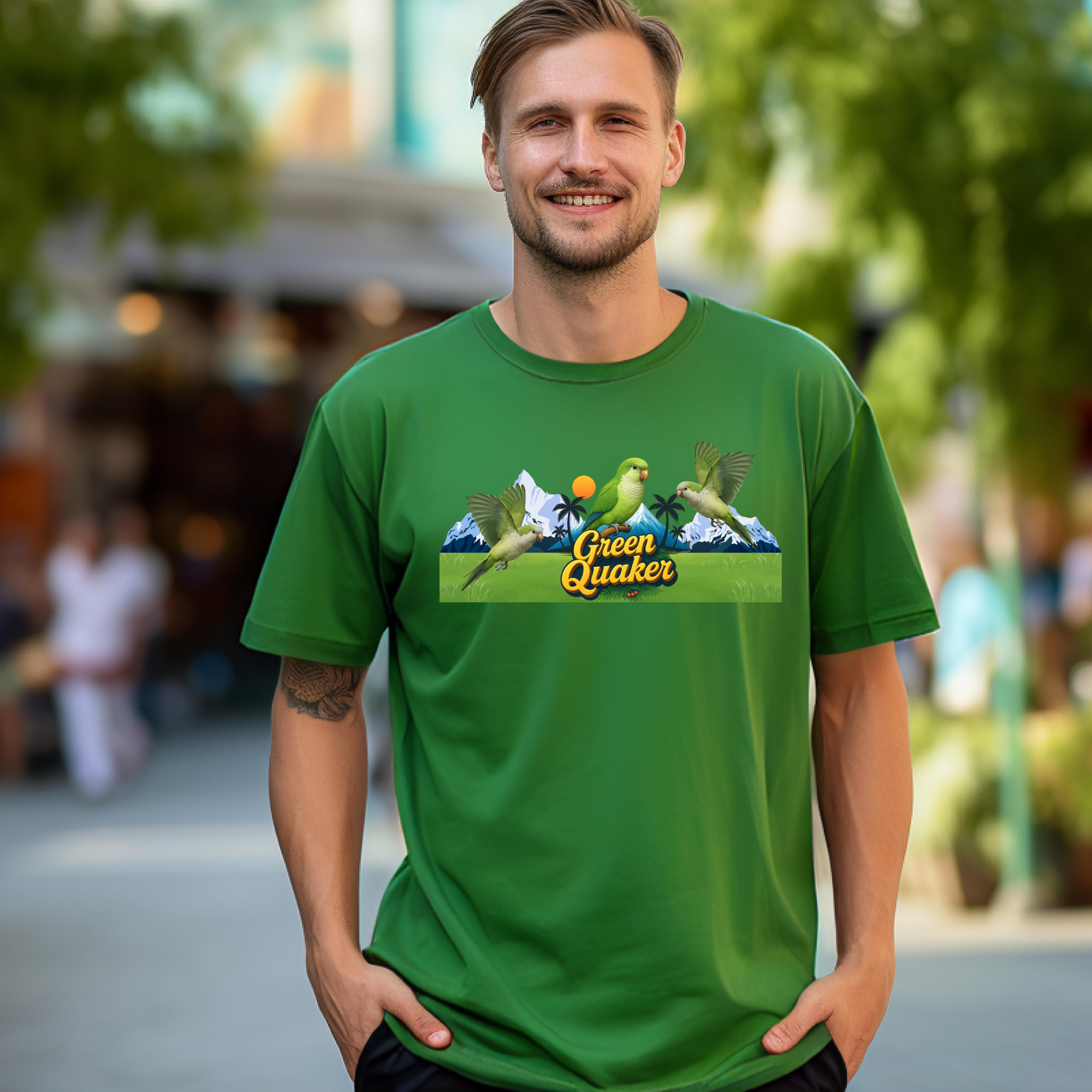 Green Quaker Sunrise T-Shirt