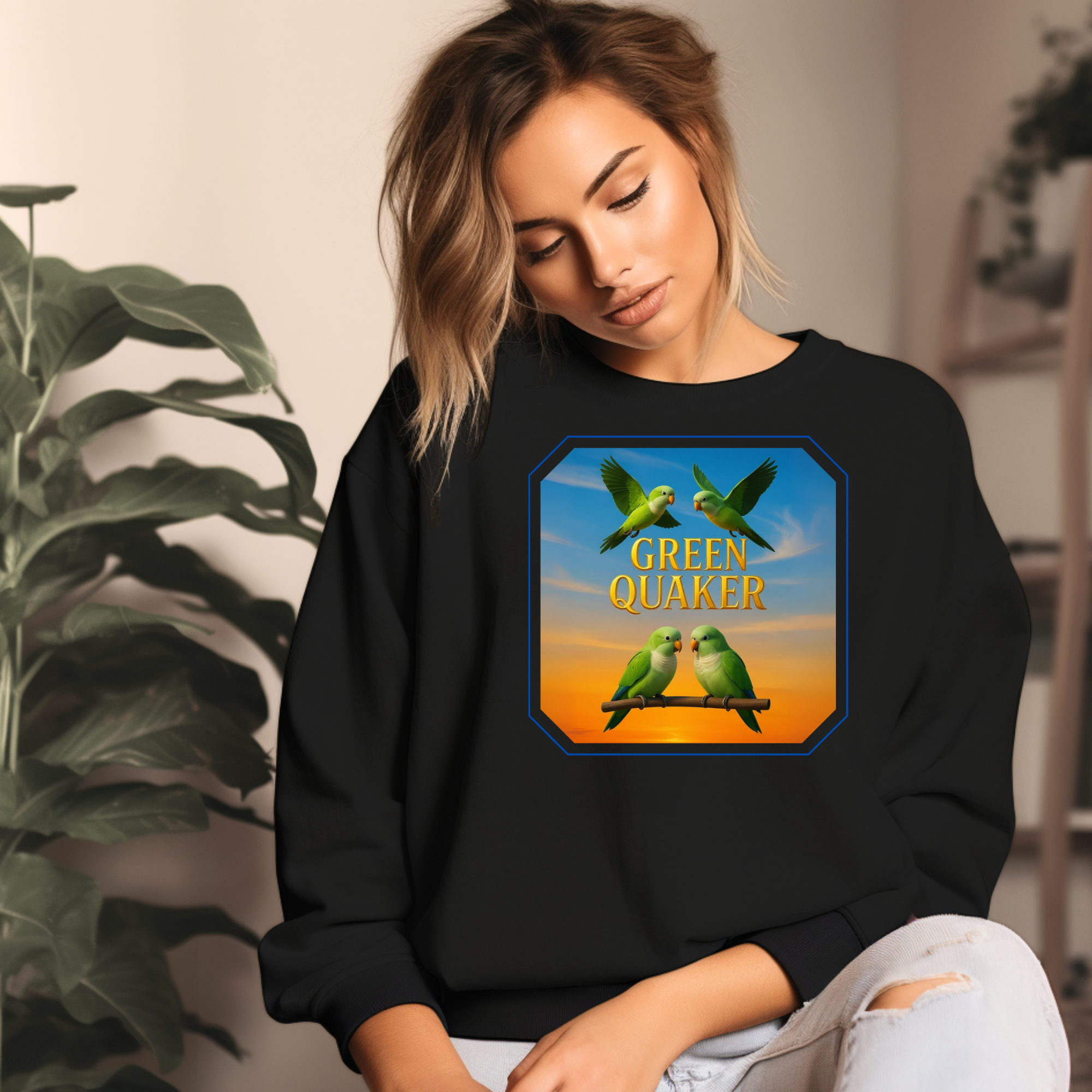 Green Quaker Flying Sweatshirt