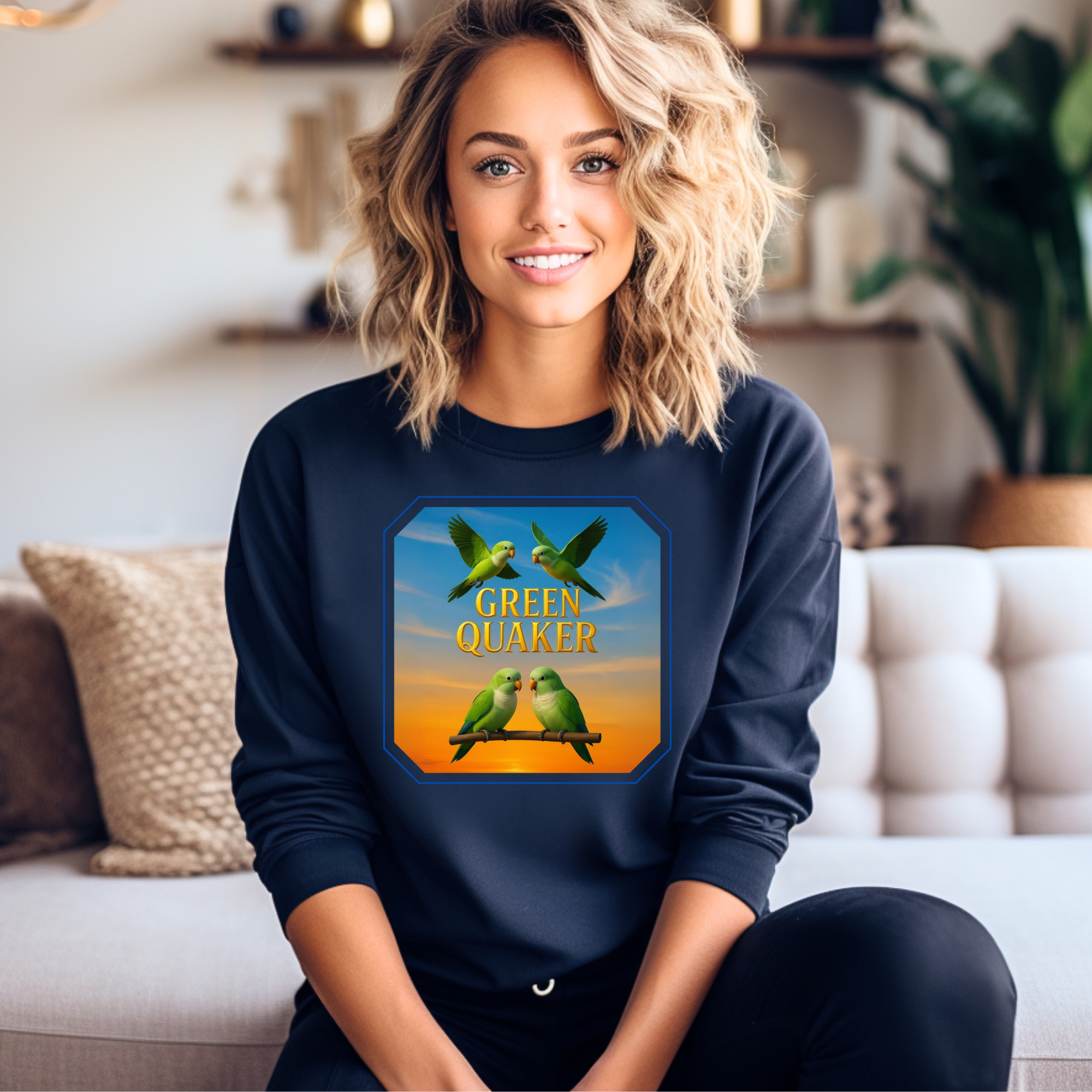Green Quaker Flying Sweatshirt