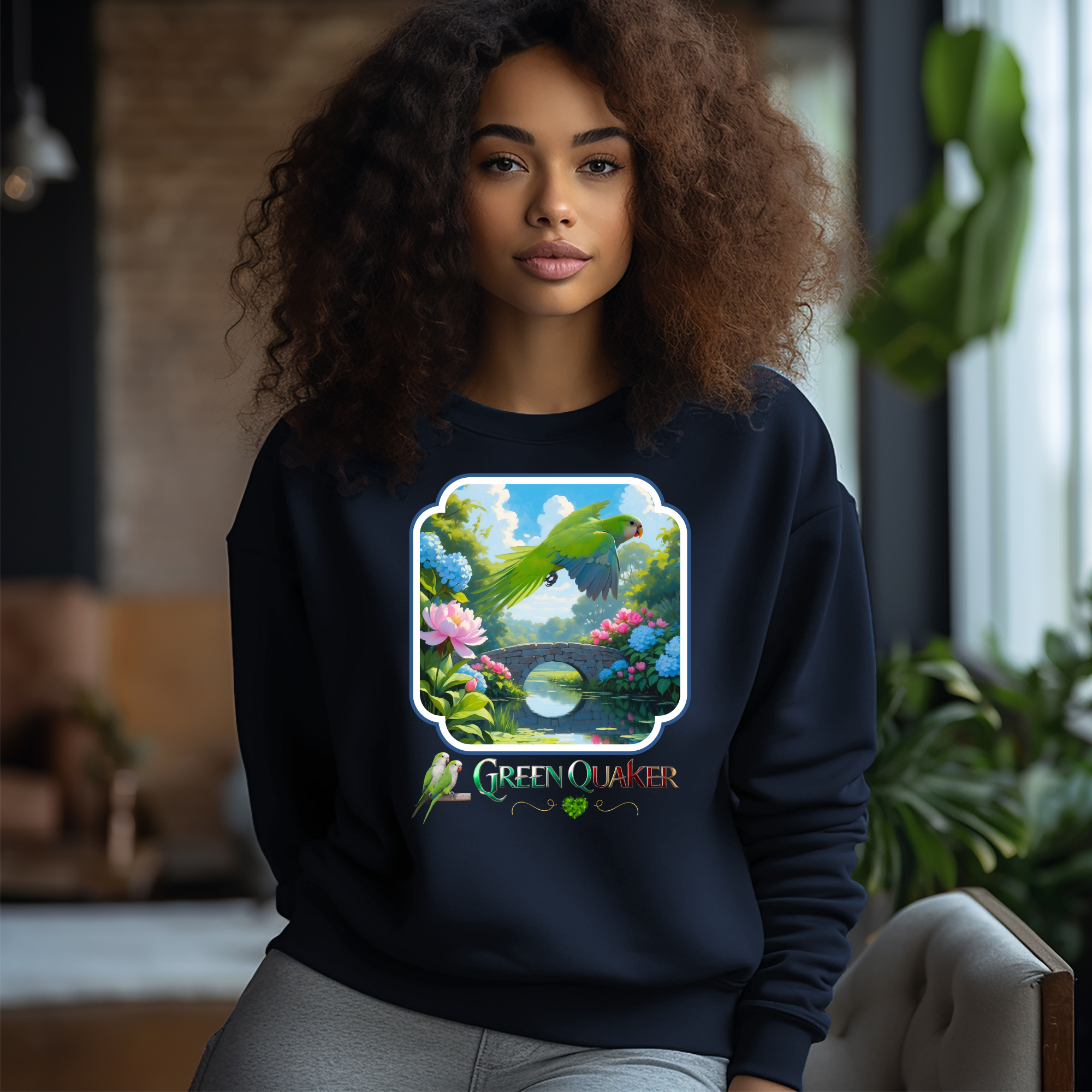 Green Quaker Bridge Sweatshirt