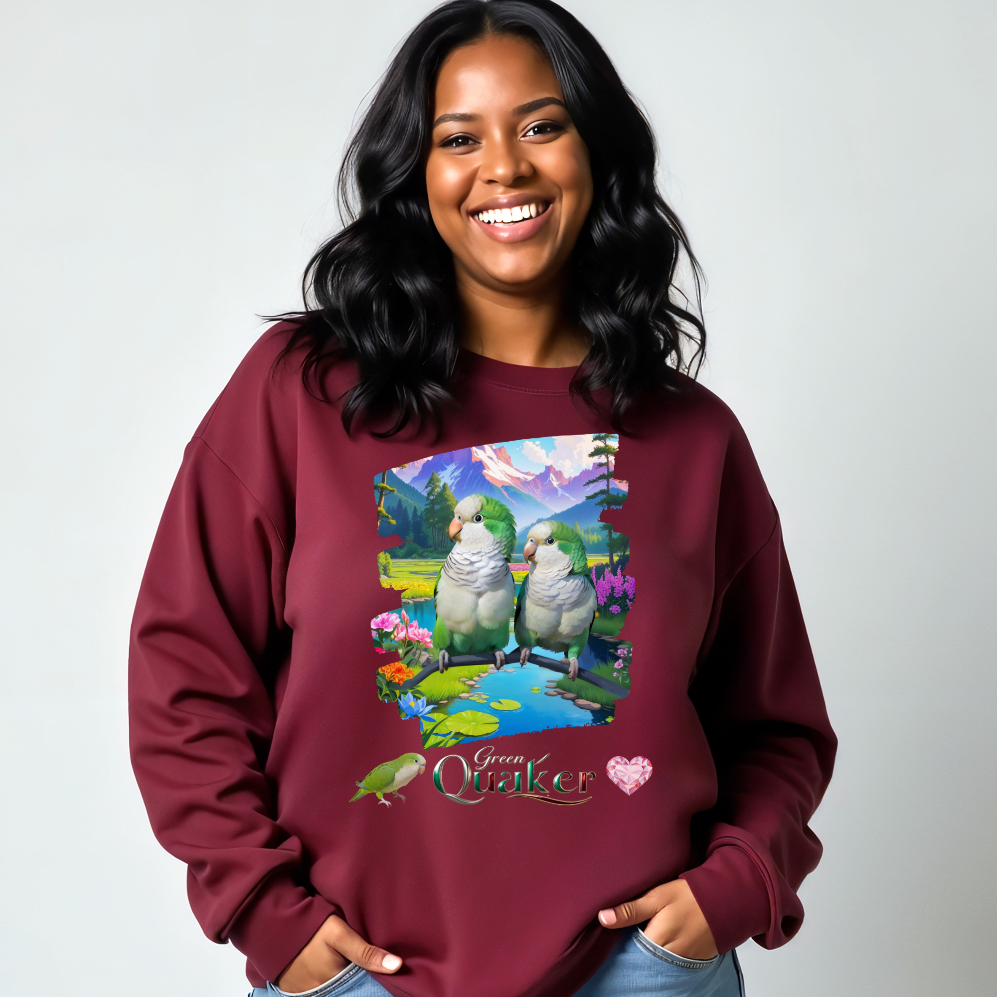 Green Quaker Nature Sweatshirt