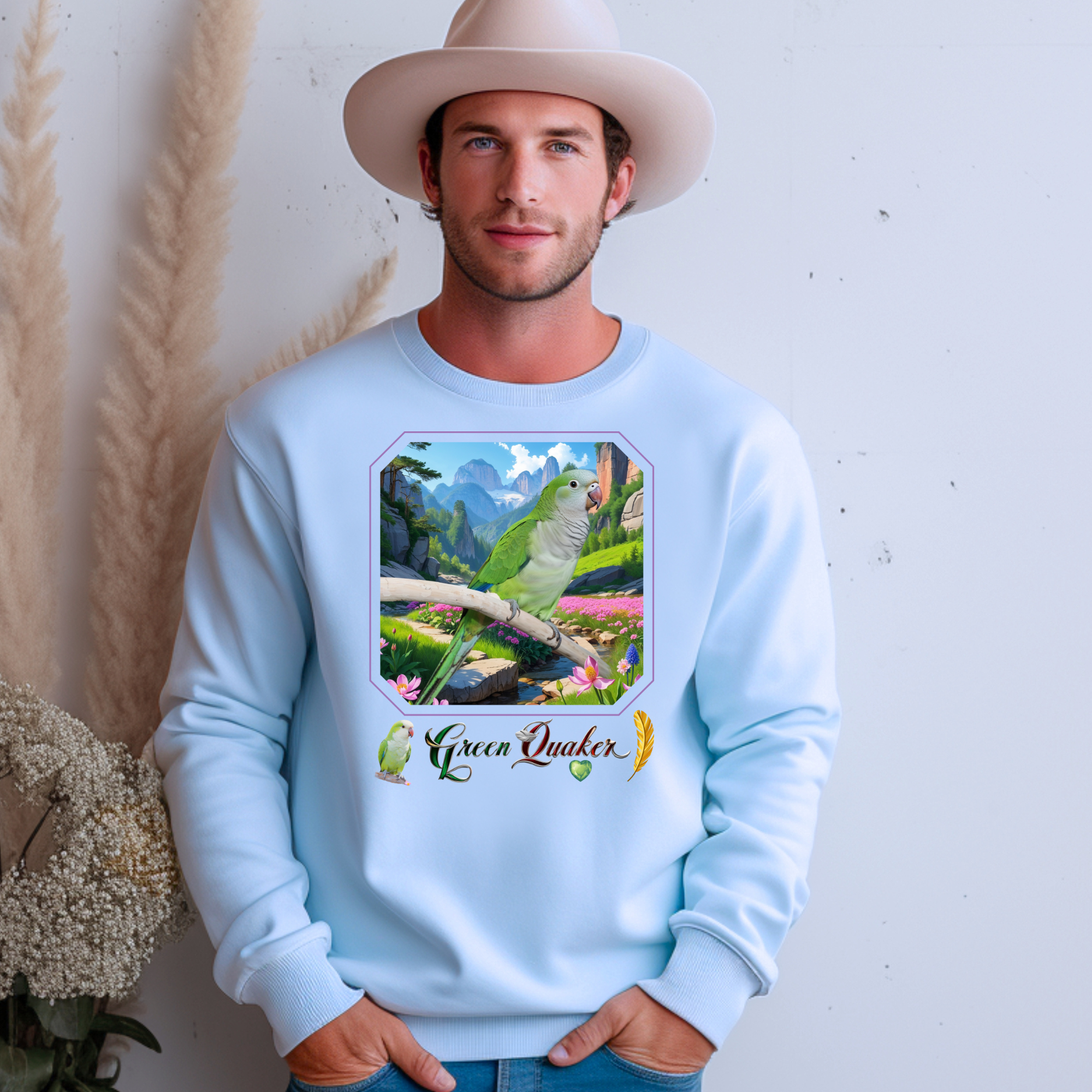Green Quaker Nature Sweatshirt