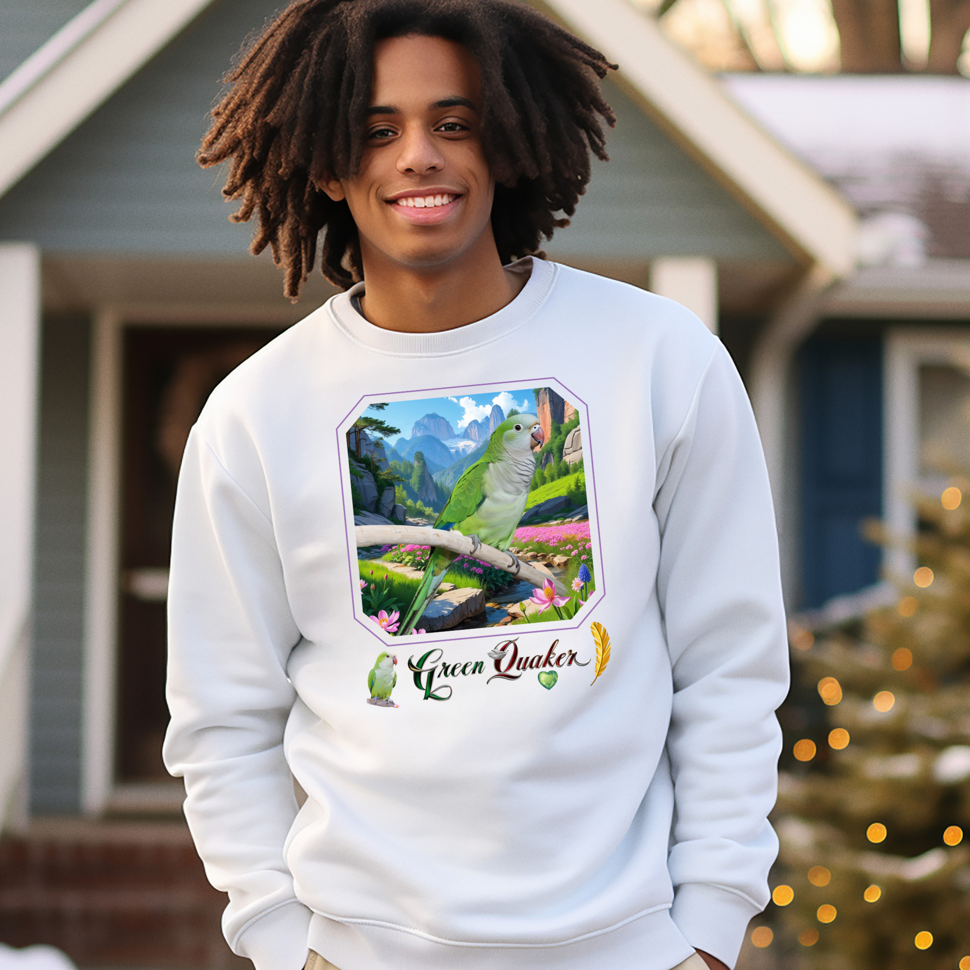 Green Quaker Nature Sweatshirt