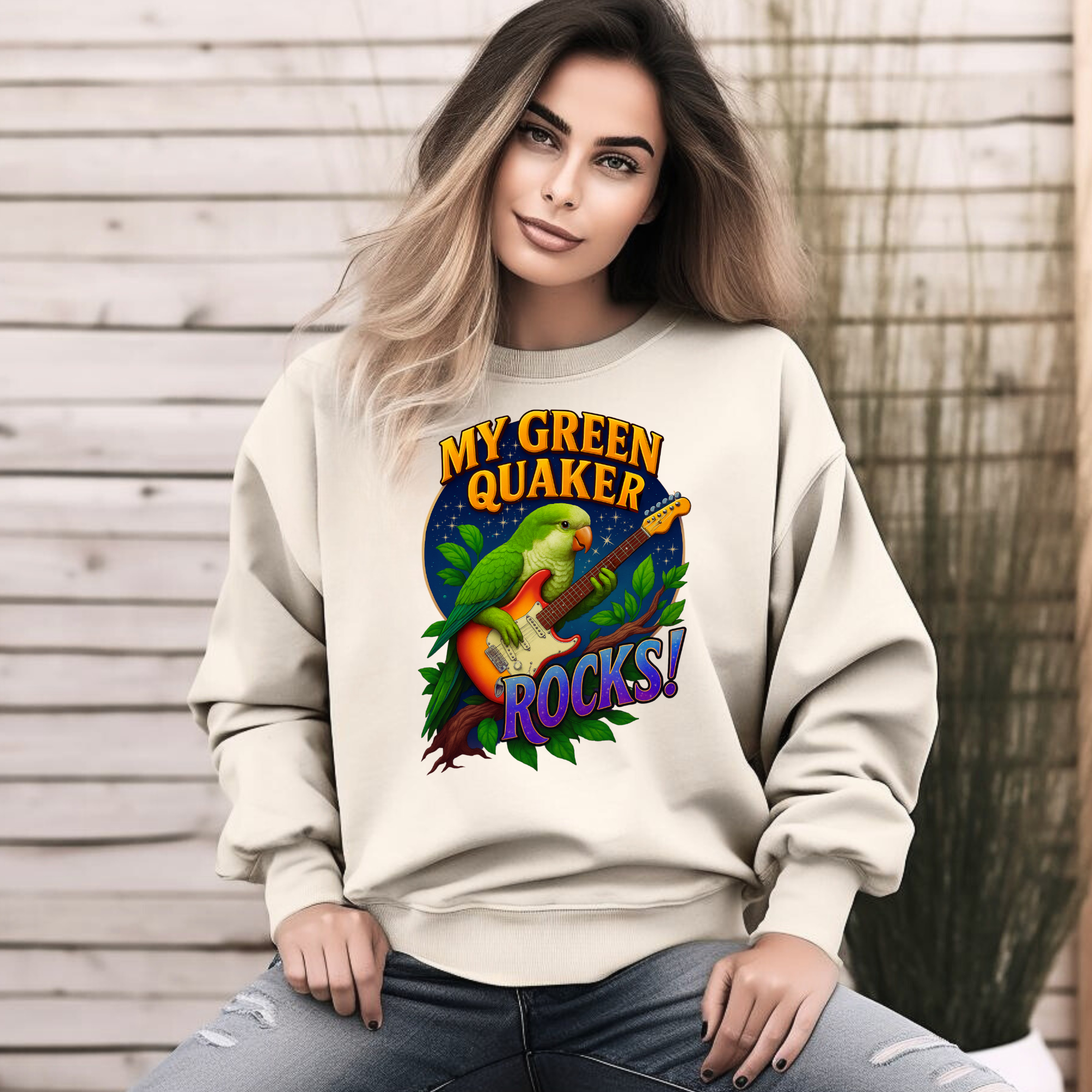 Green Quaker Rocks Sweatshirt