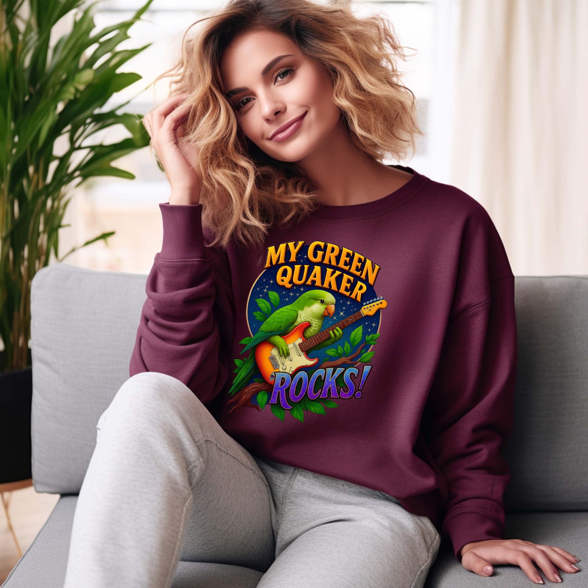Green Quaker Rocks Sweatshirt