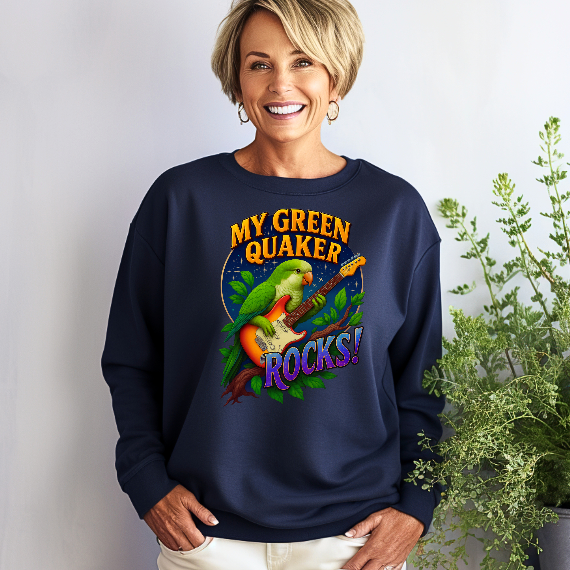 Green Quaker Rocks Sweatshirt