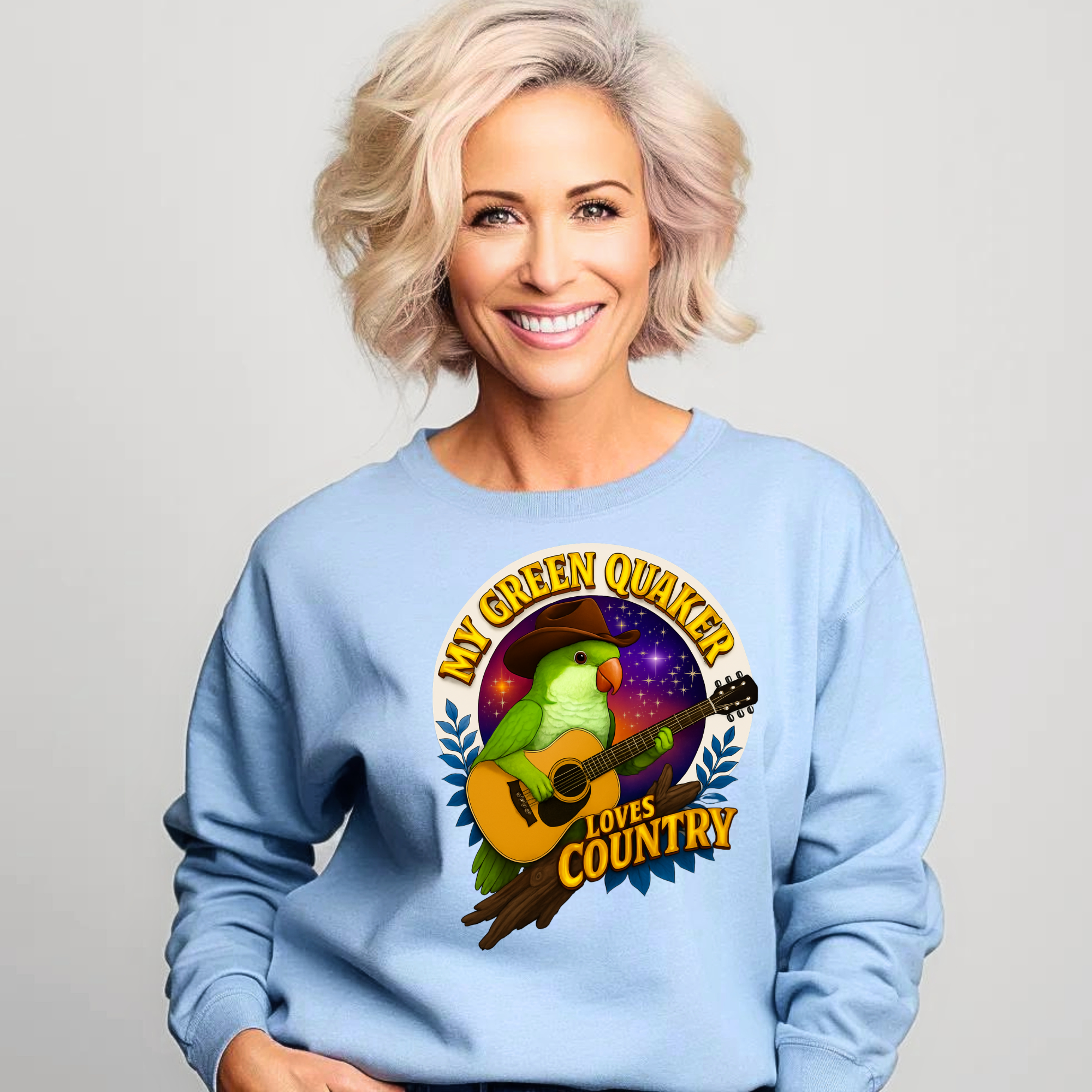 Green Quaker Loves Country Sweatshirt