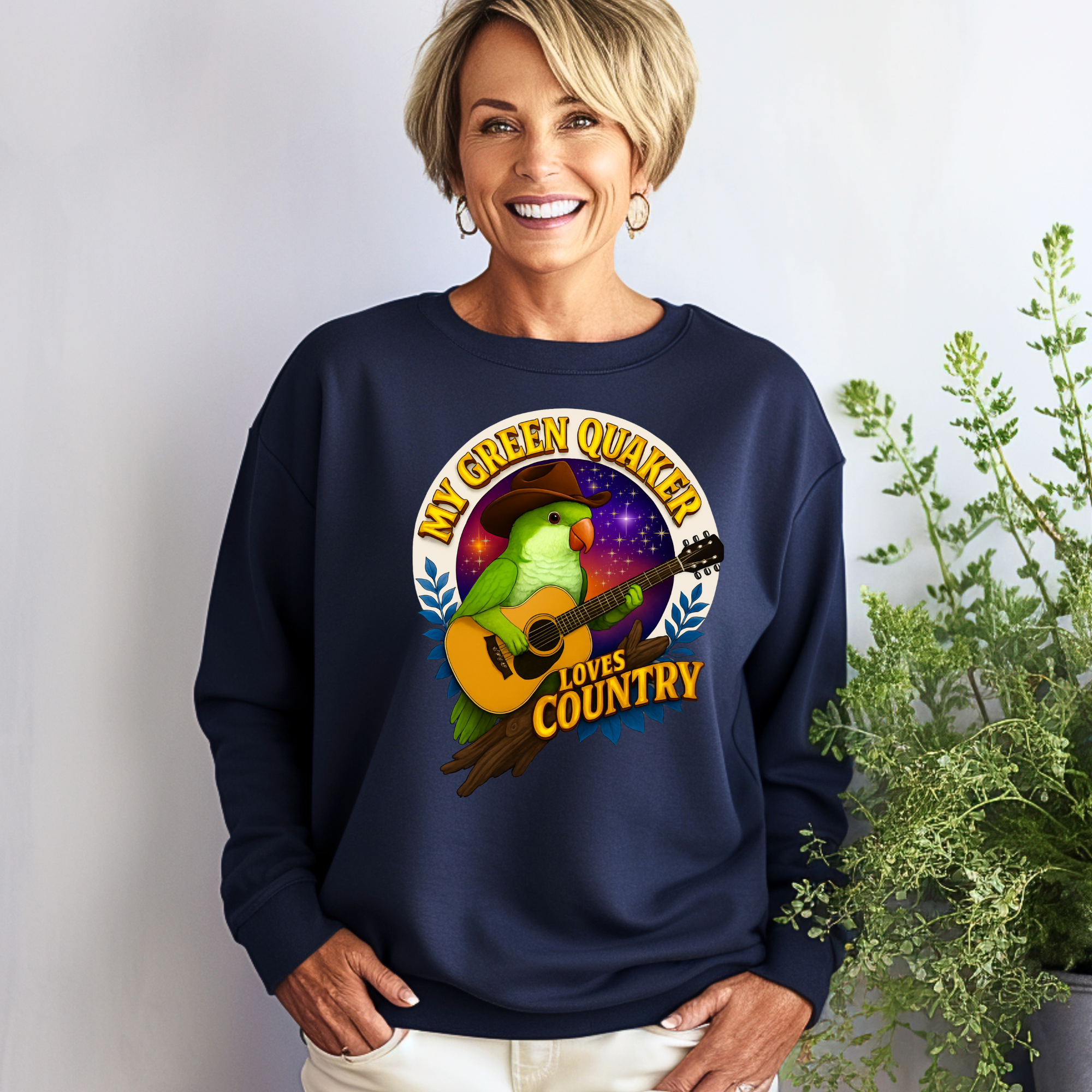 Green Quaker Loves Country Sweatshirt