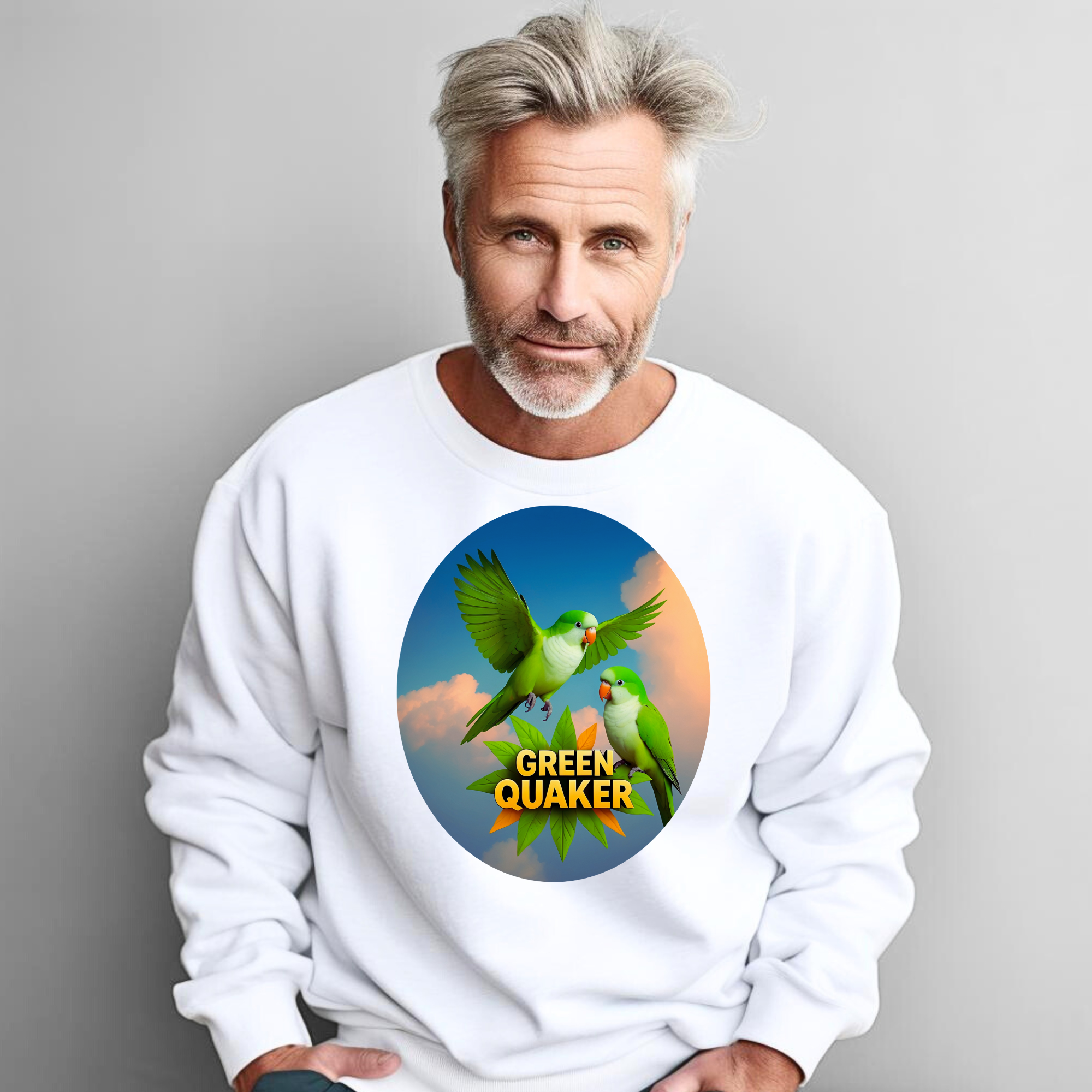 Green Quaker Flying Sweatshirt
