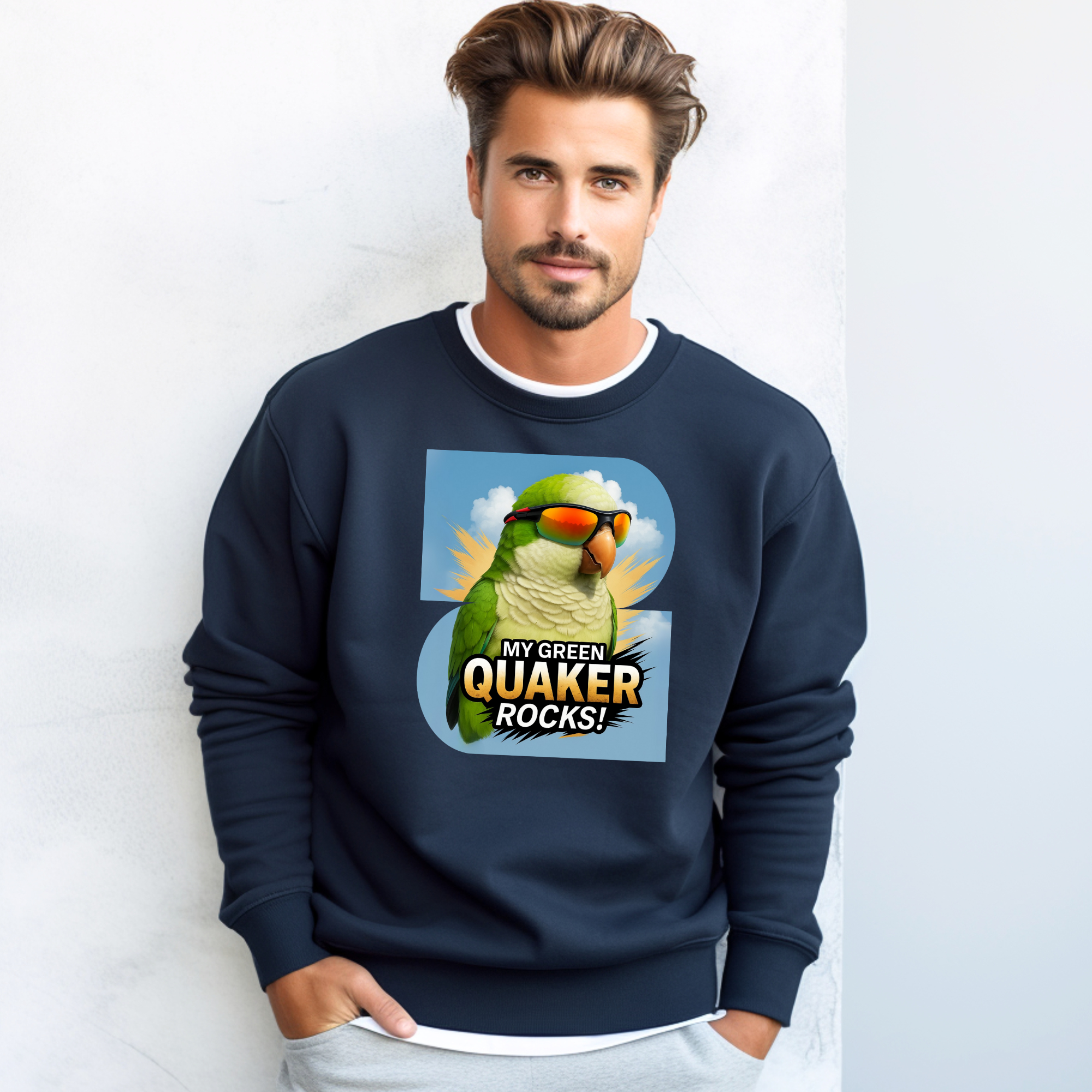 Green Quaker Rocks Sweatshirt
