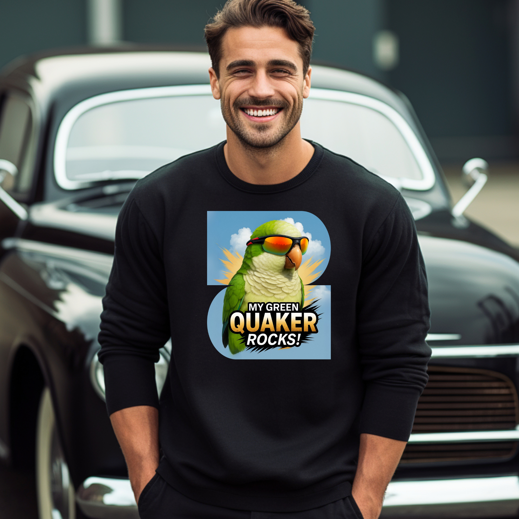 Green Quaker Rocks Sweatshirt