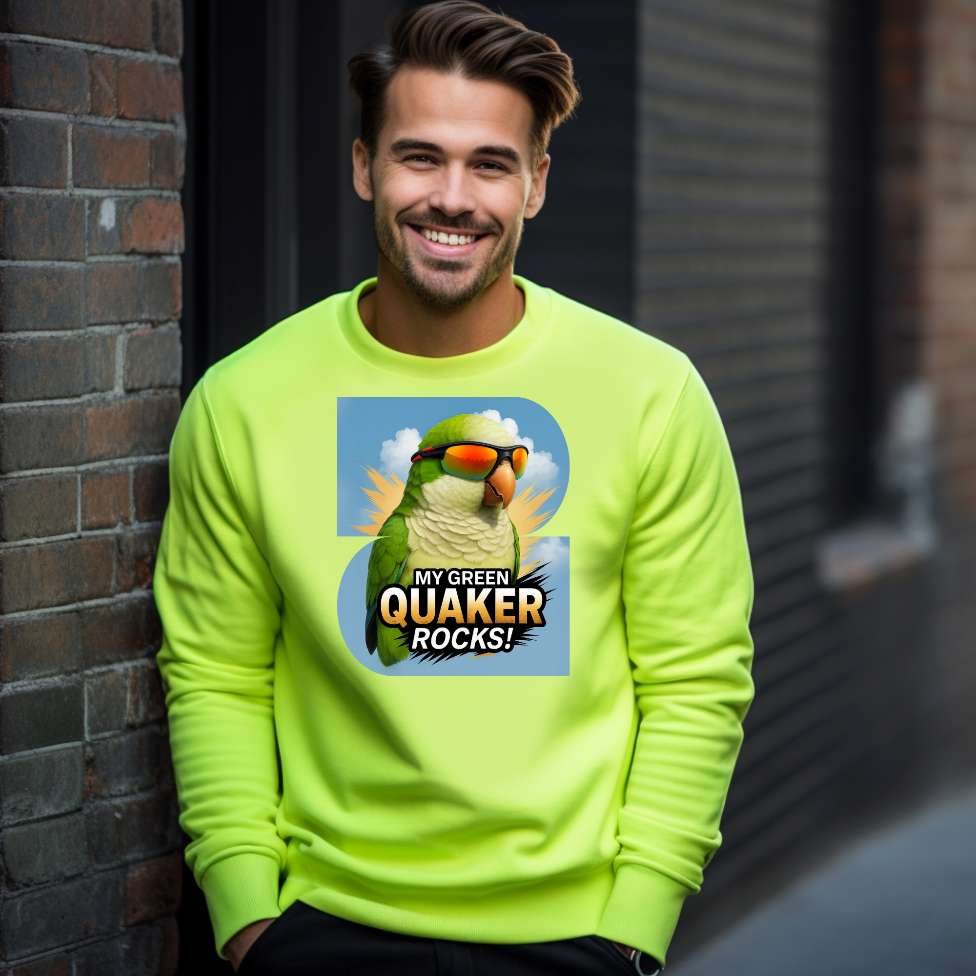 Green Quaker Rocks Sweatshirt