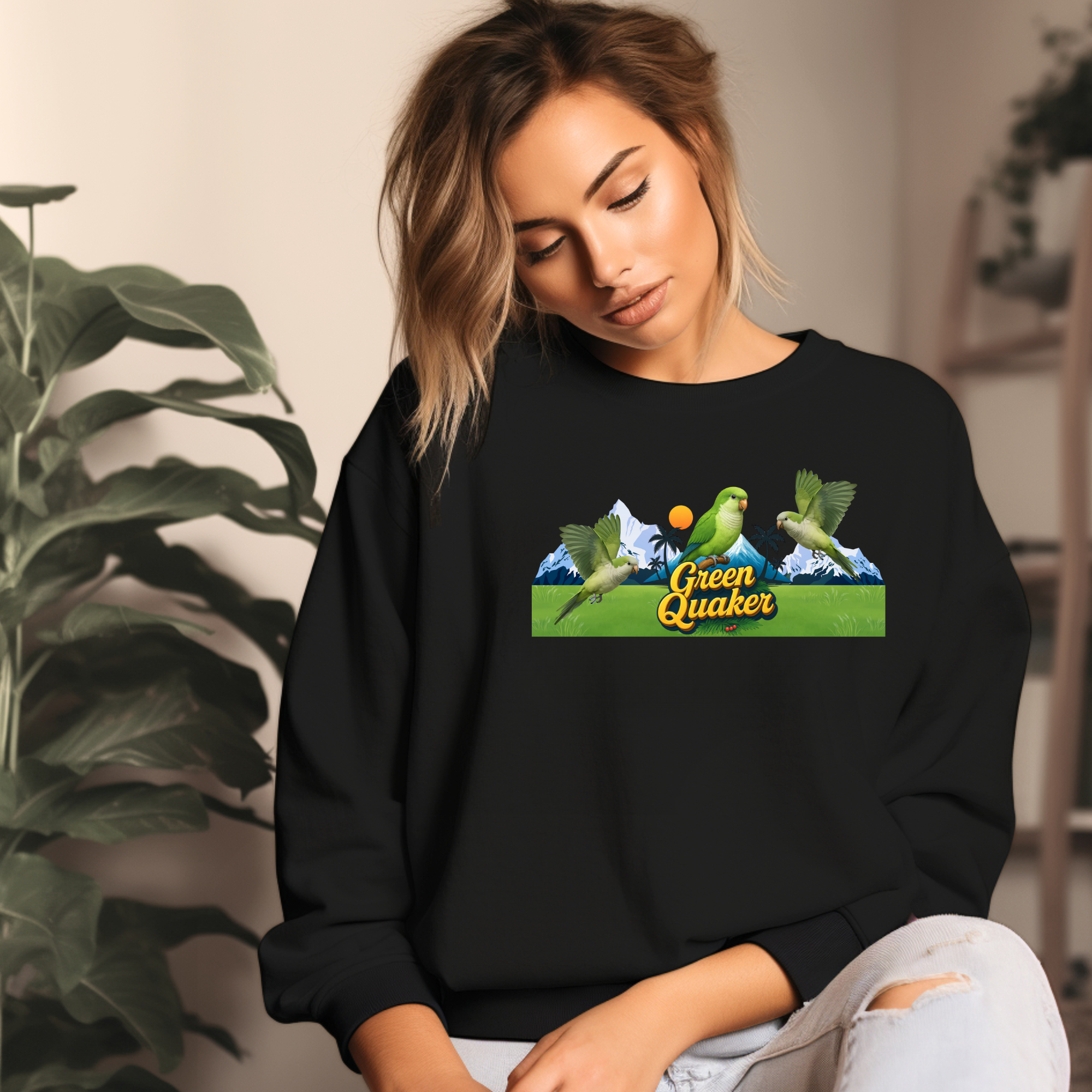 Green Quaker Flying Sweatshirt