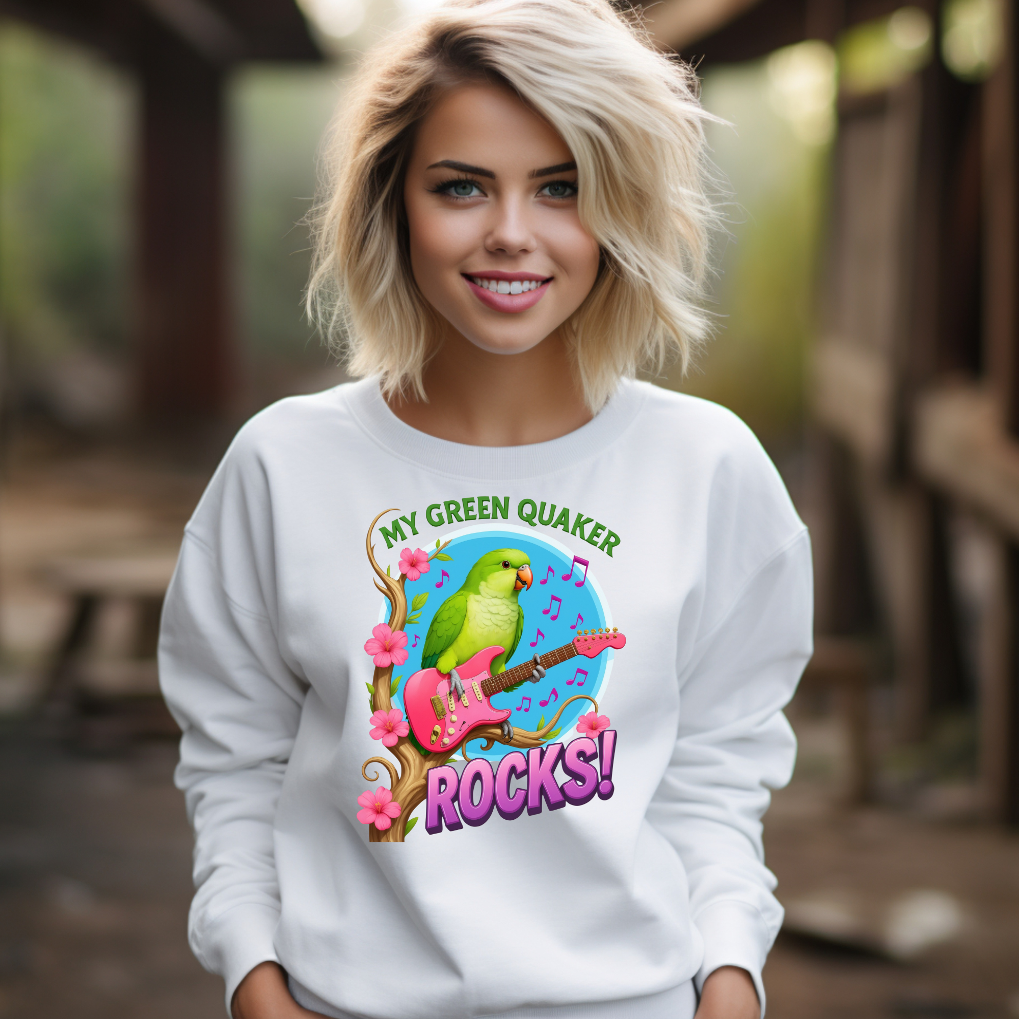 Green Quaker Rocks Sweatshirt