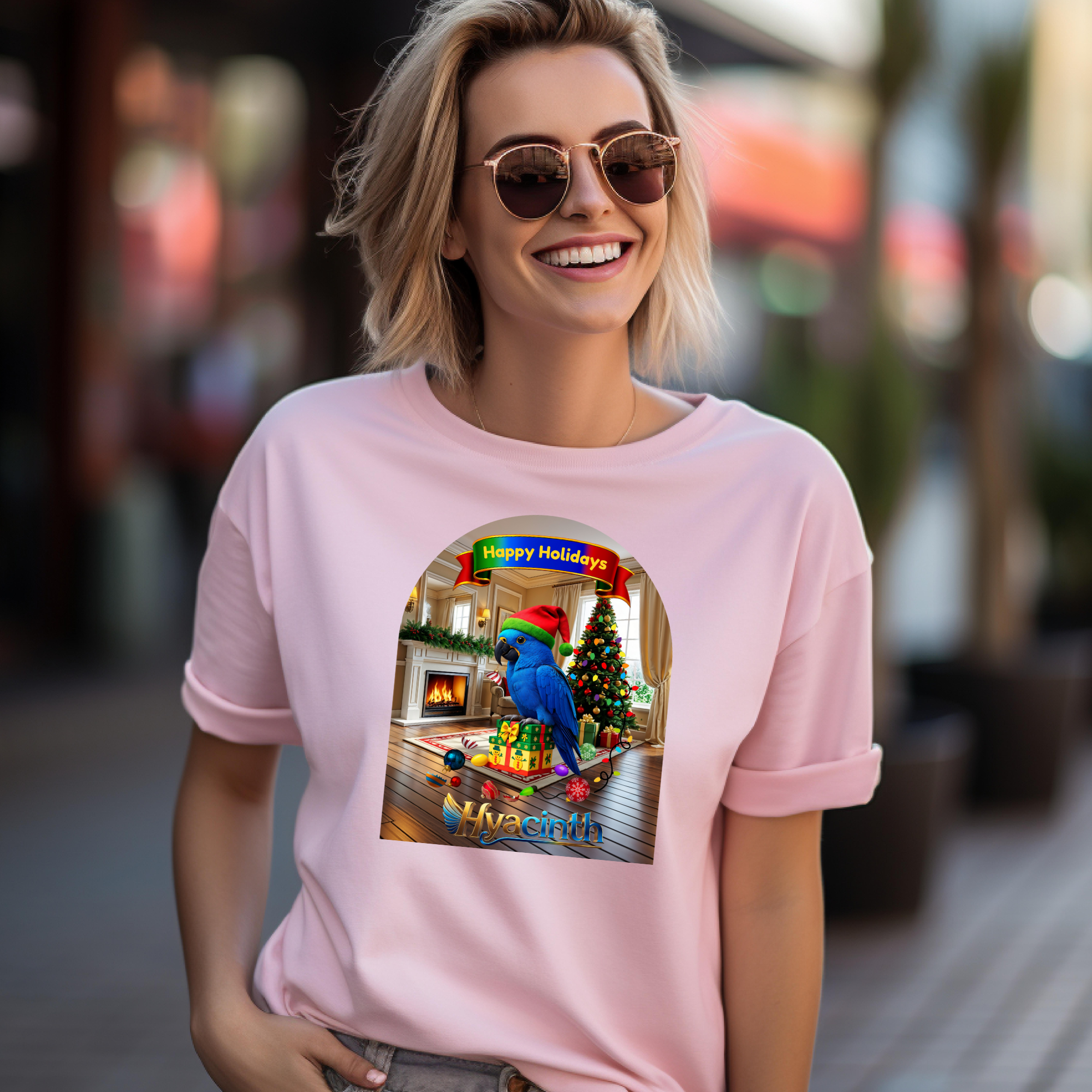 Happy Holidays Hyacinth T-Shirt