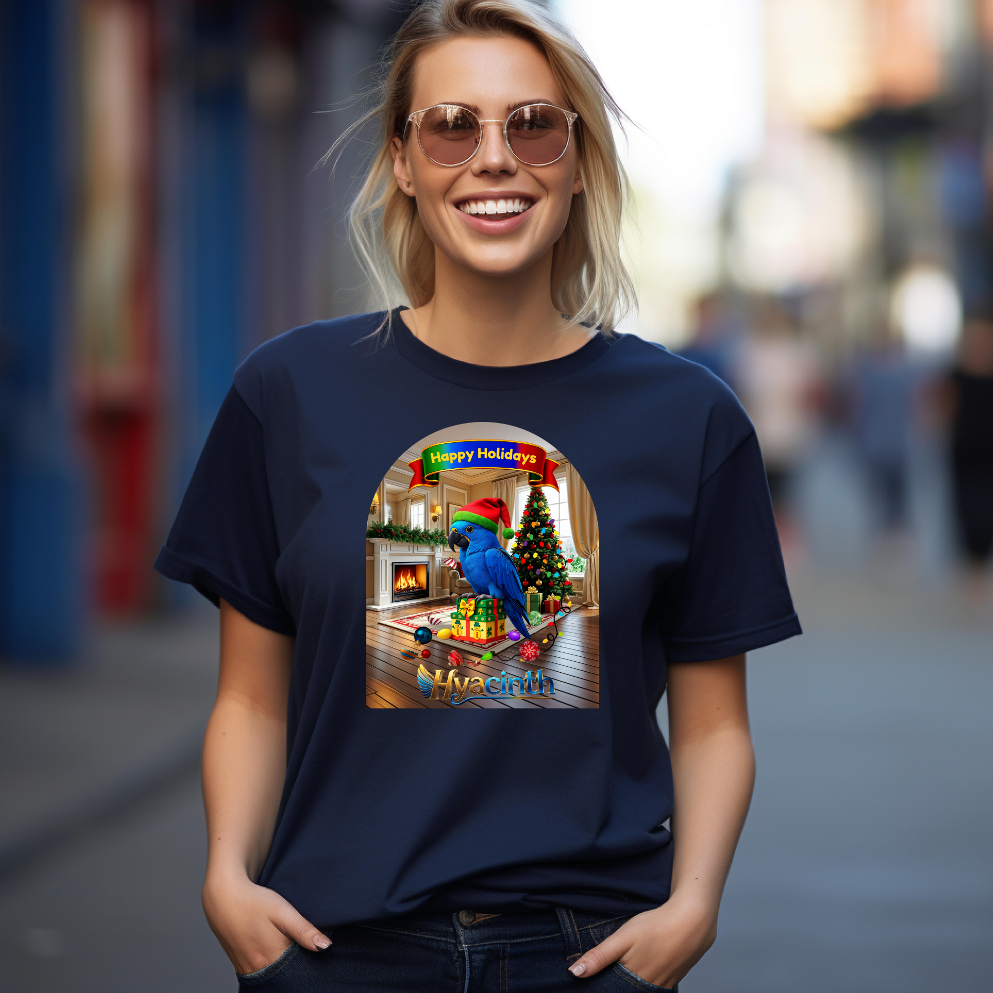 Happy Holidays Hyacinth T-Shirt