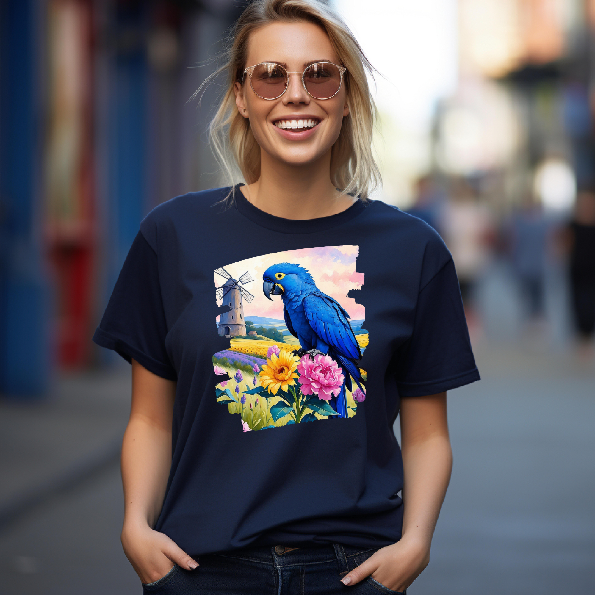 Hyacinth Lover Hibiscus T-Shirt