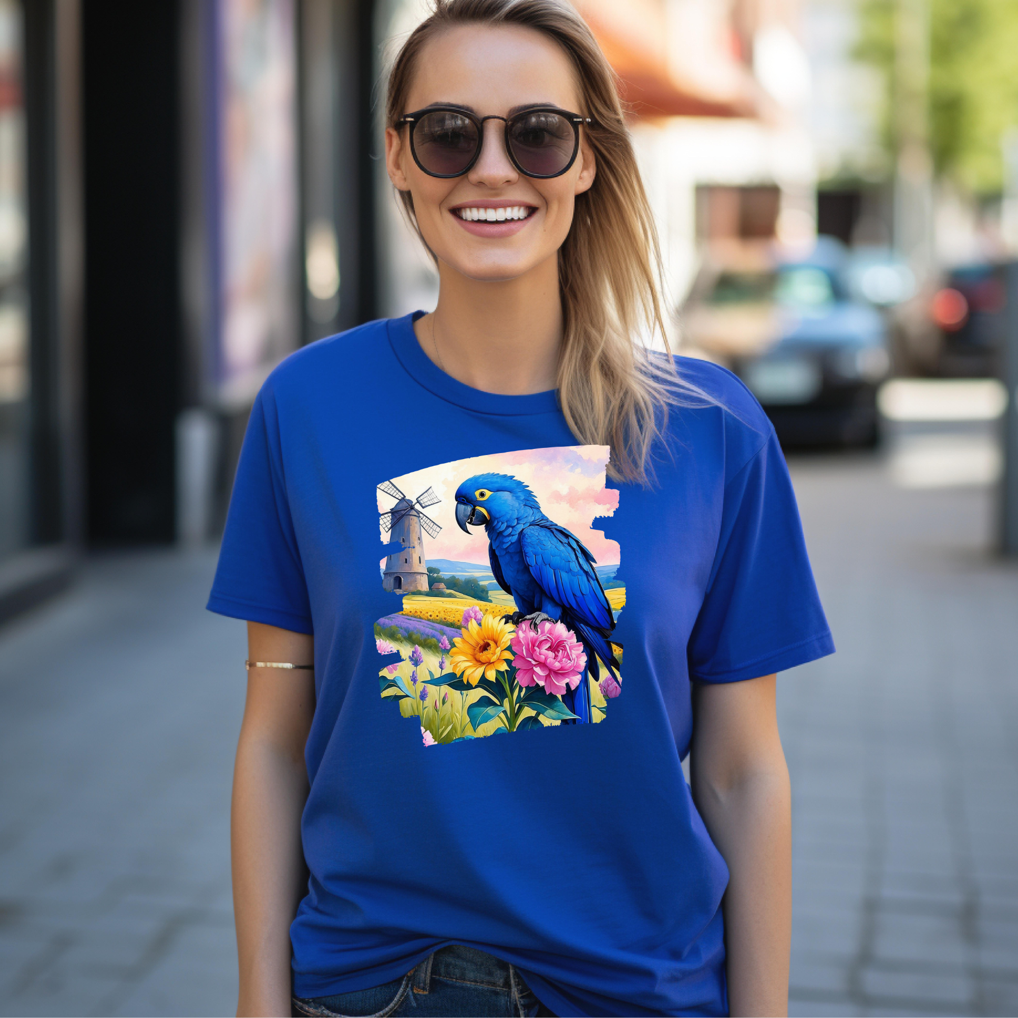 Hyacinth Lover Hibiscus T-Shirt