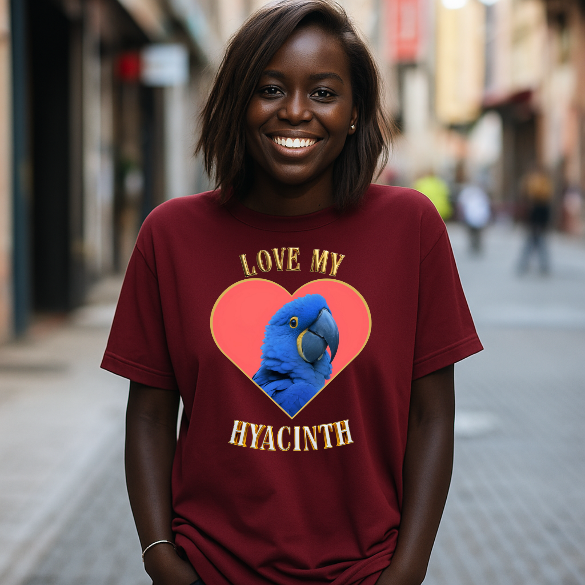 Love My Hyacinth Heart T-Shirt
