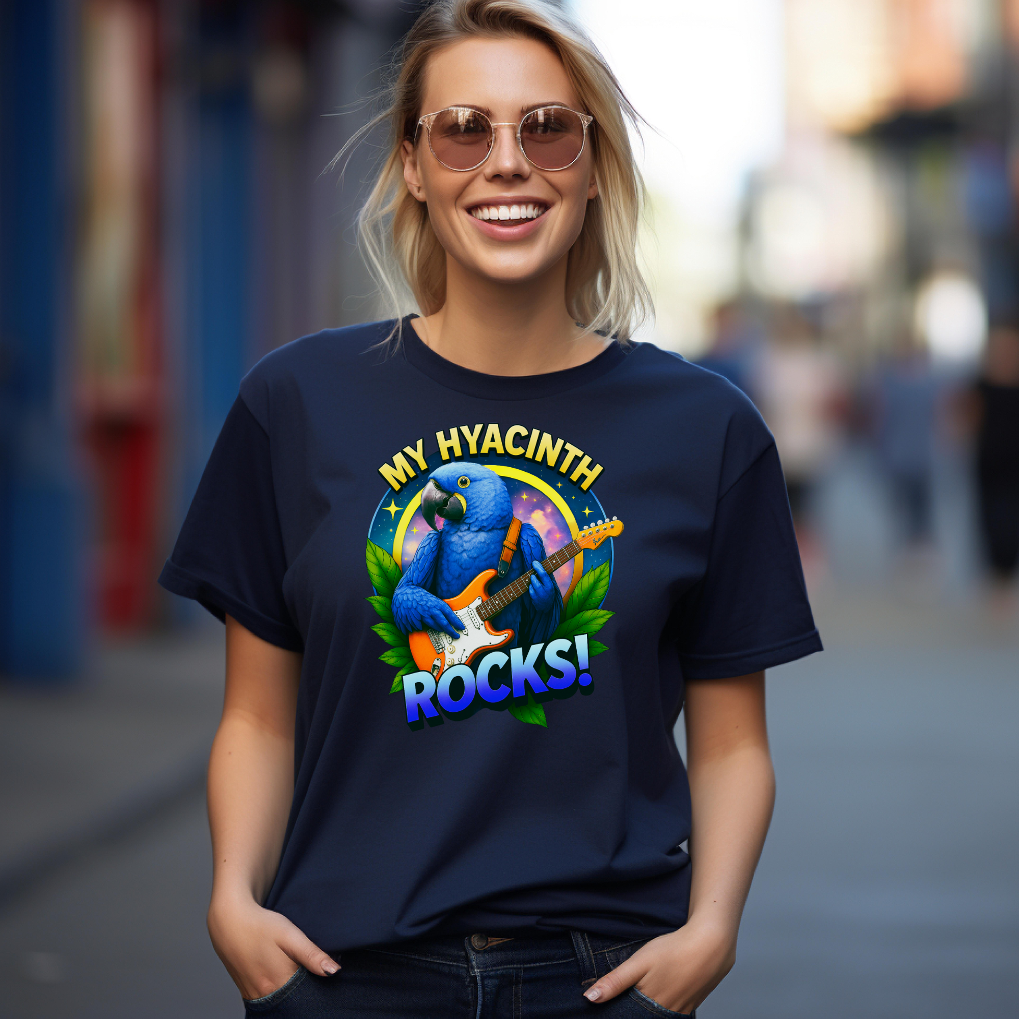 My Hyacinth Rocks Music T-Shirt