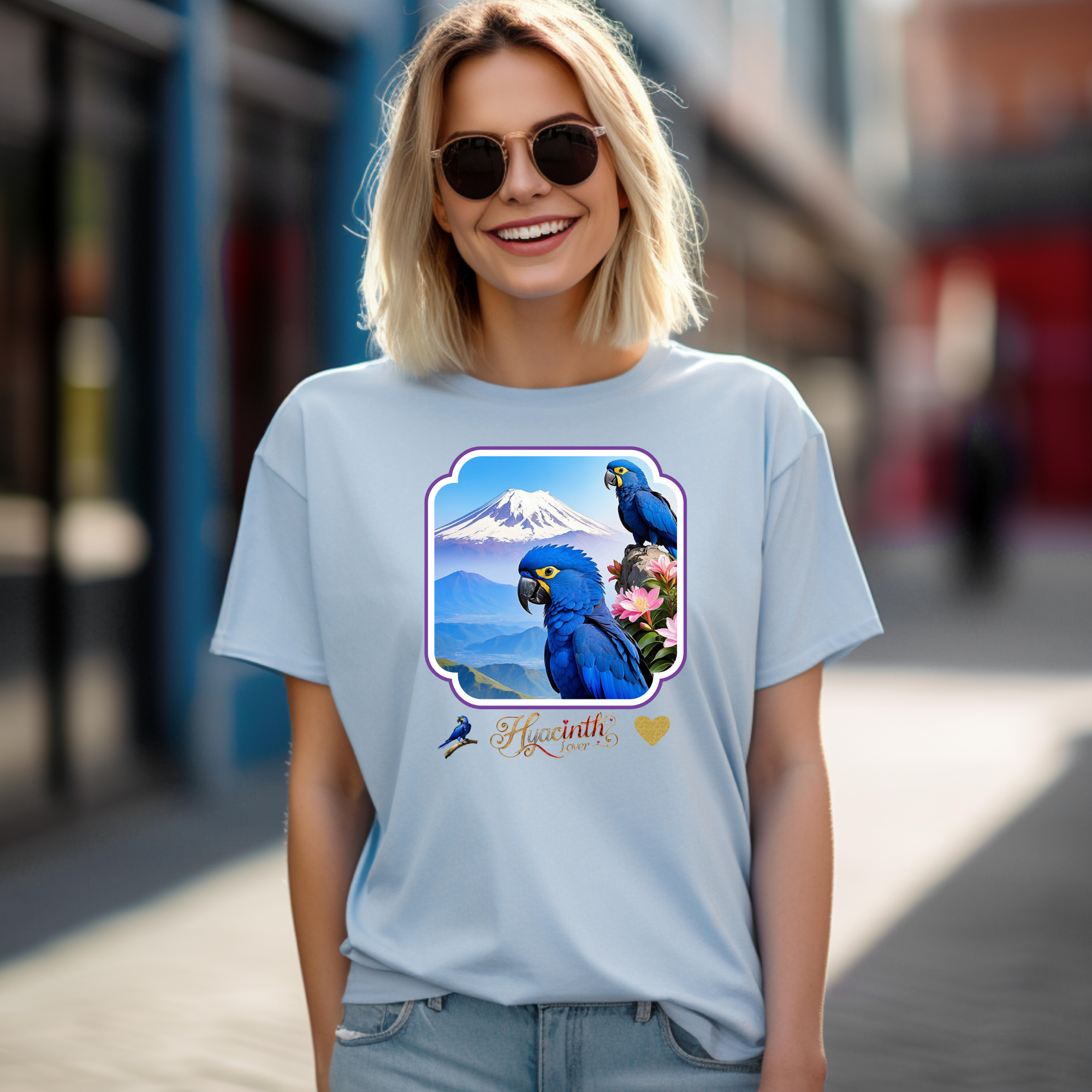 Hyacinth Lover Mountain T-Shirt