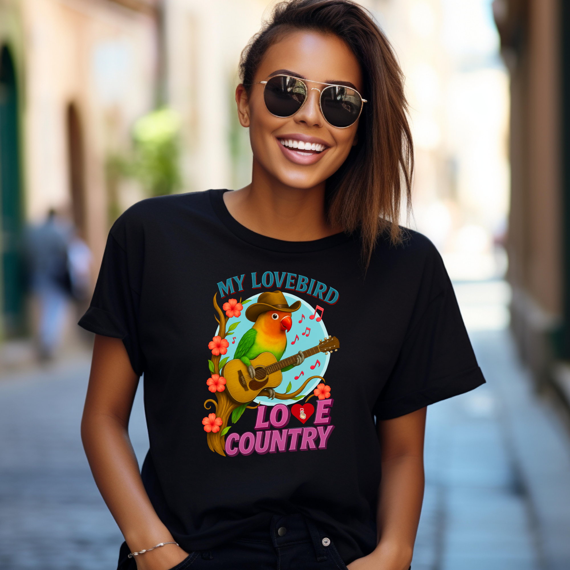 My Lovebird Love Country T-Shirt