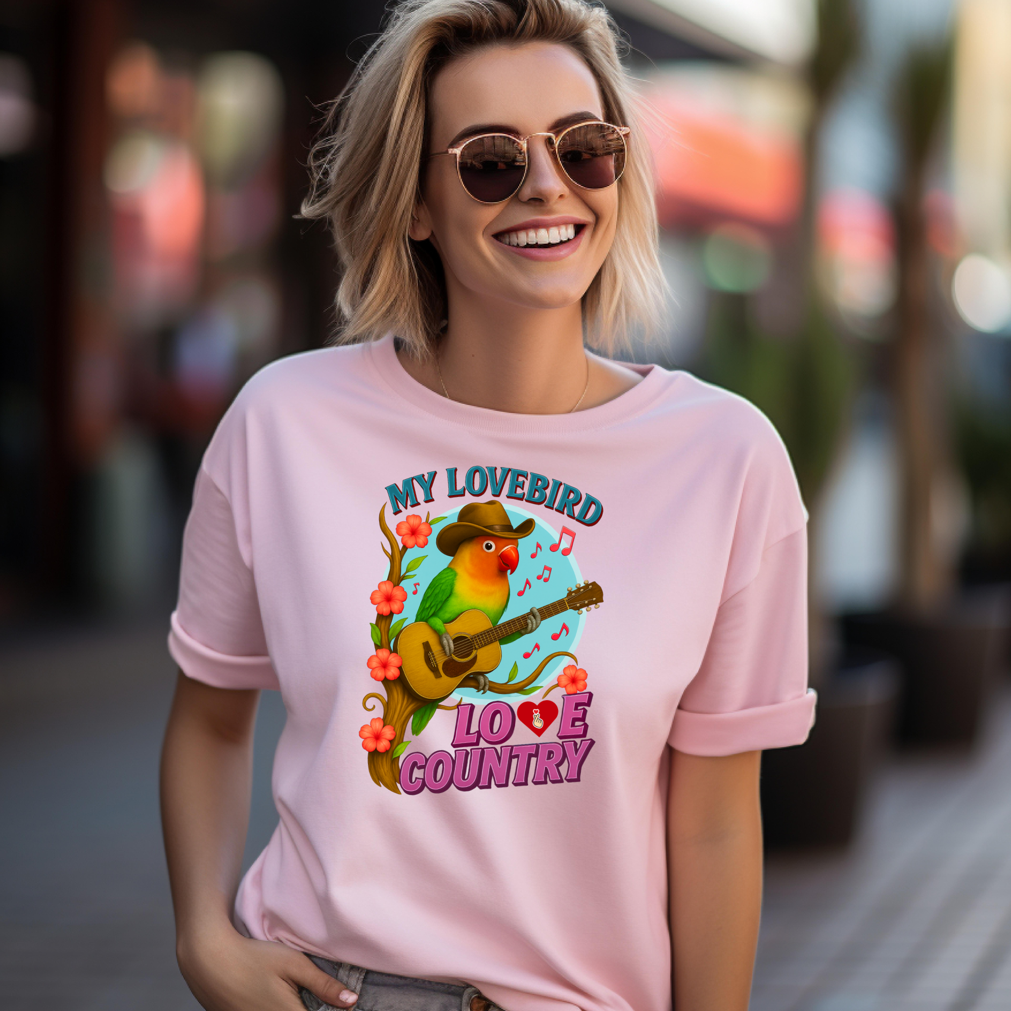 My Lovebird Love Country T-Shirt