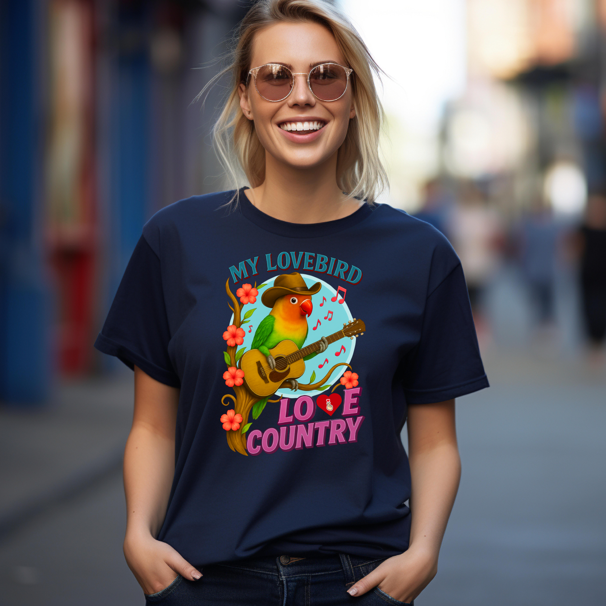 My Lovebird Love Country T-Shirt