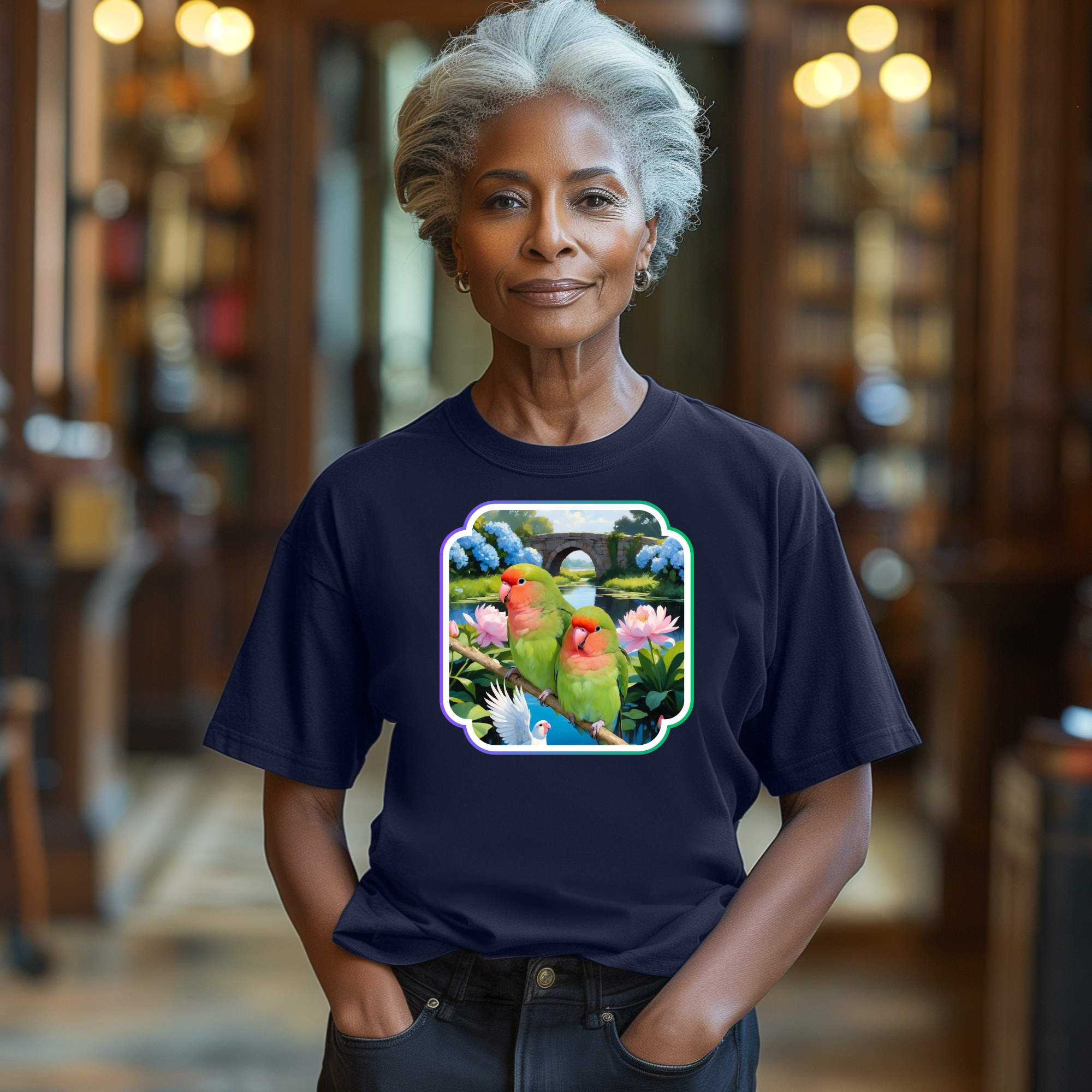 Lovebird Lover Bridge T-Shirt