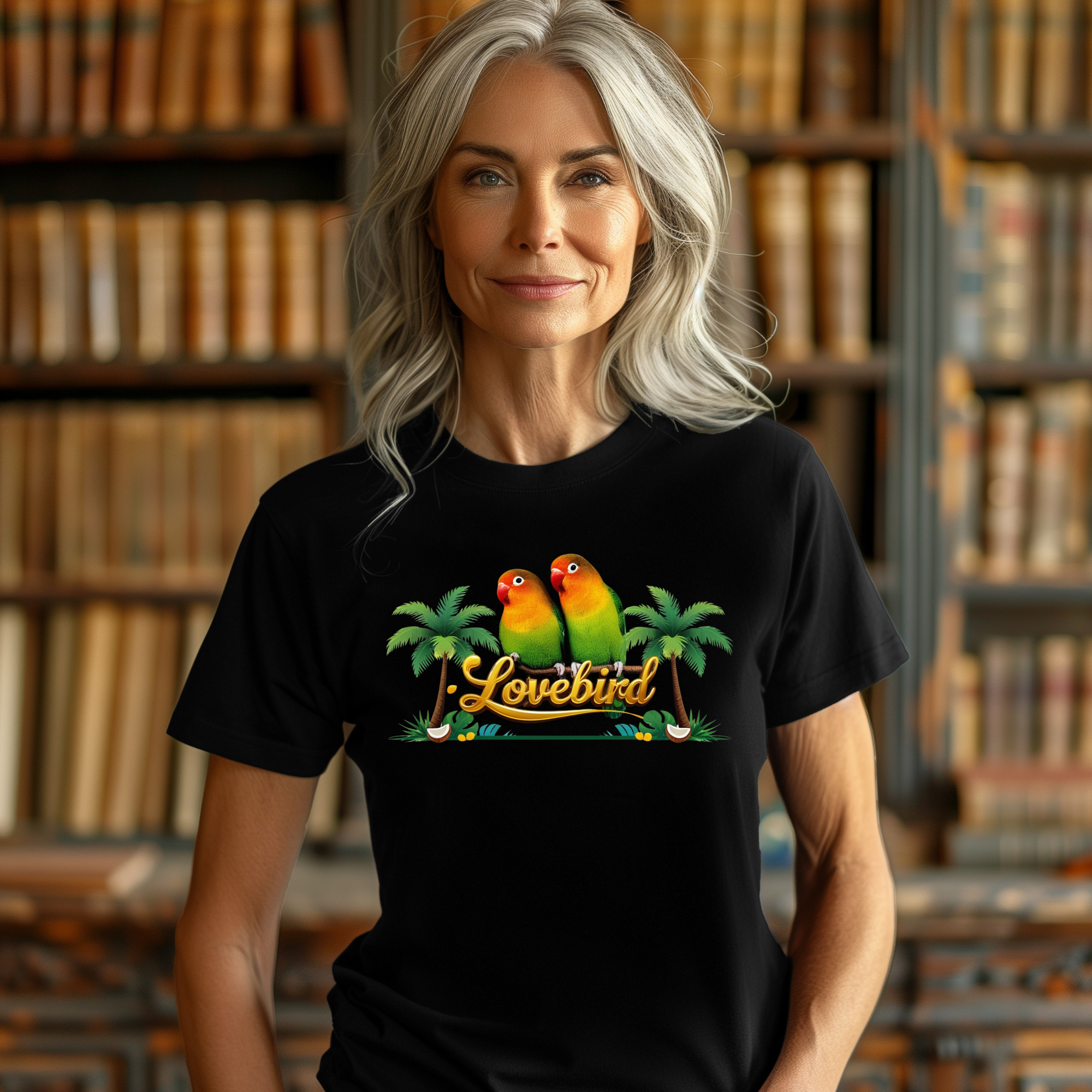 Lovebird's Palm Tree T-Shirt