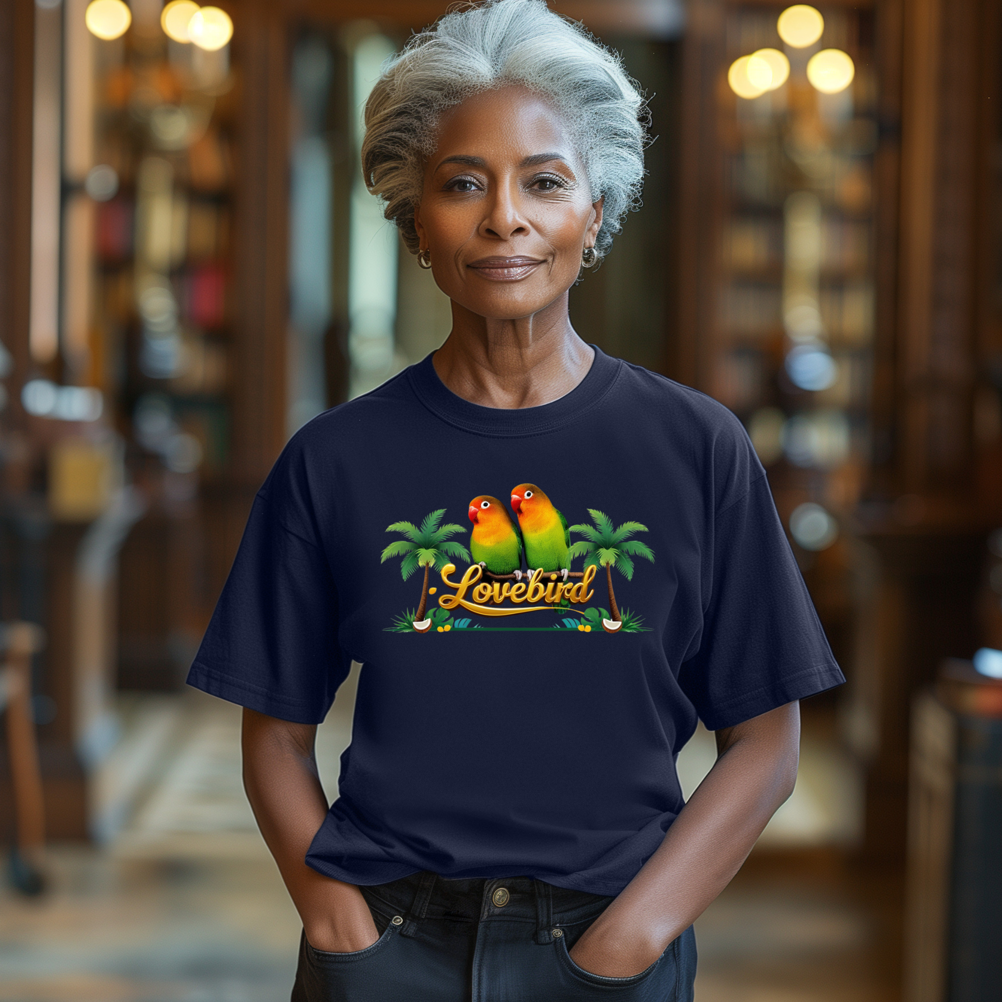 Lovebird's Palm Tree T-Shirt
