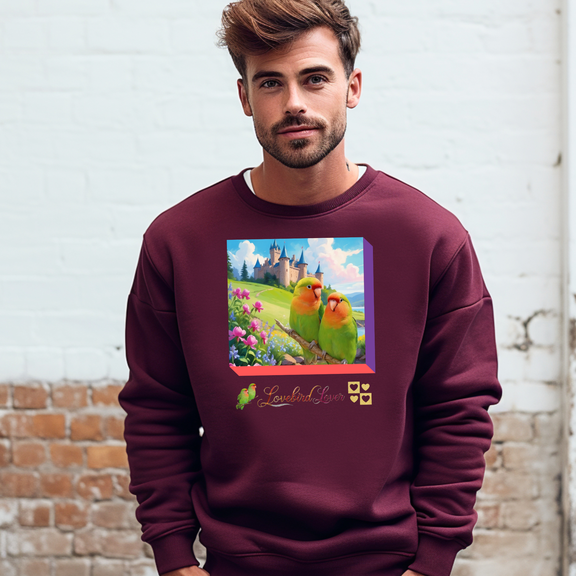 Lovebird Lover Nature Sweatshirt