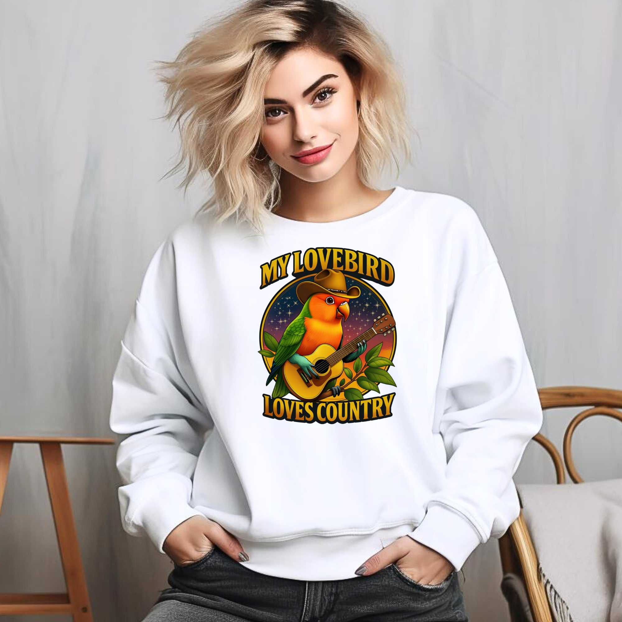 Lovebird Loves Country Sweatshirt