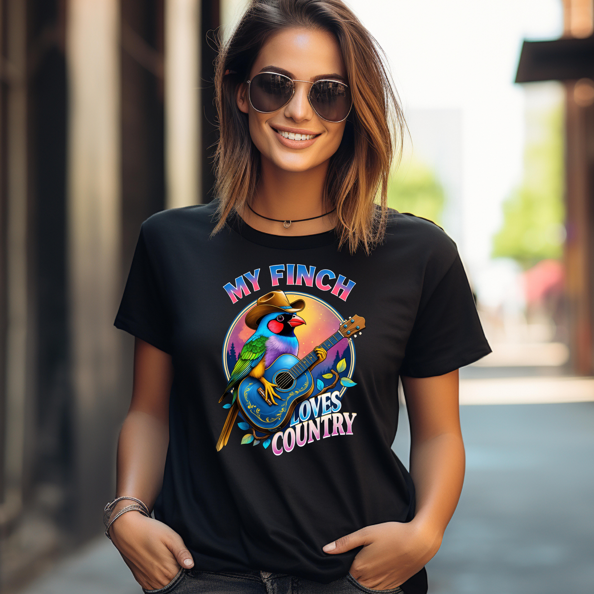 My Finch Loves Country T-Shirt