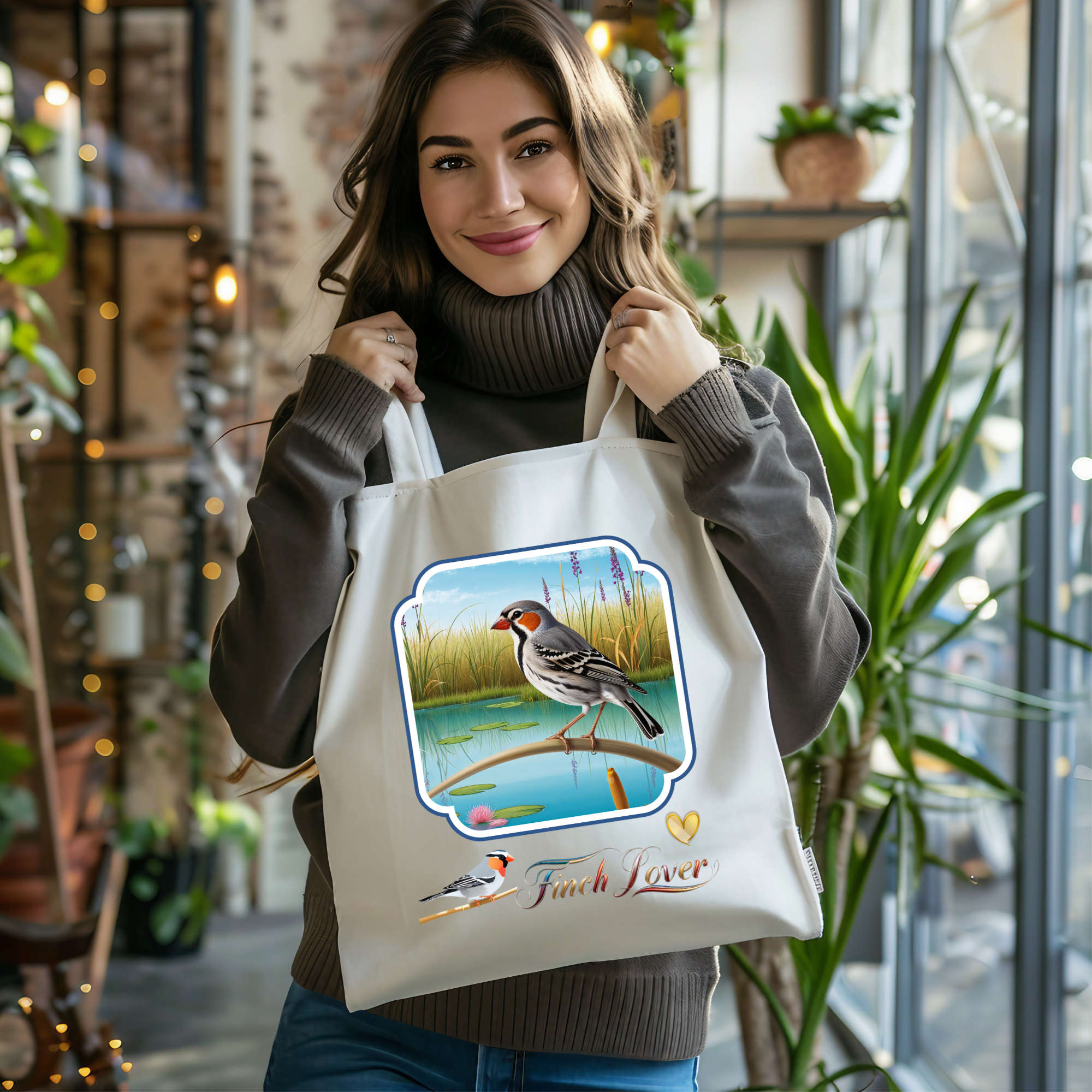 Finch Tote Bag